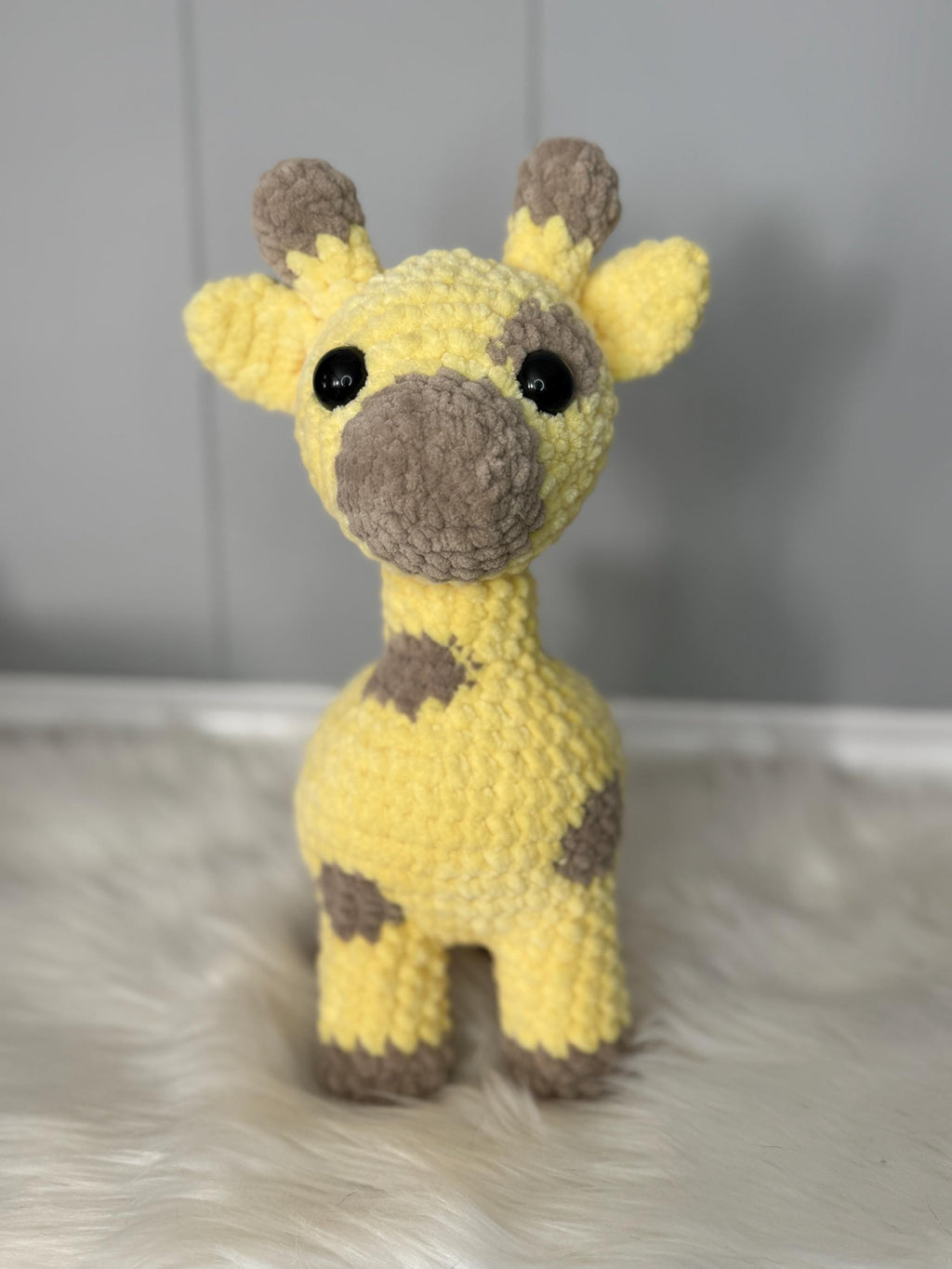 Giraffe Handmade Crochet Plush • Custom Amigurumi, Nursery Decor