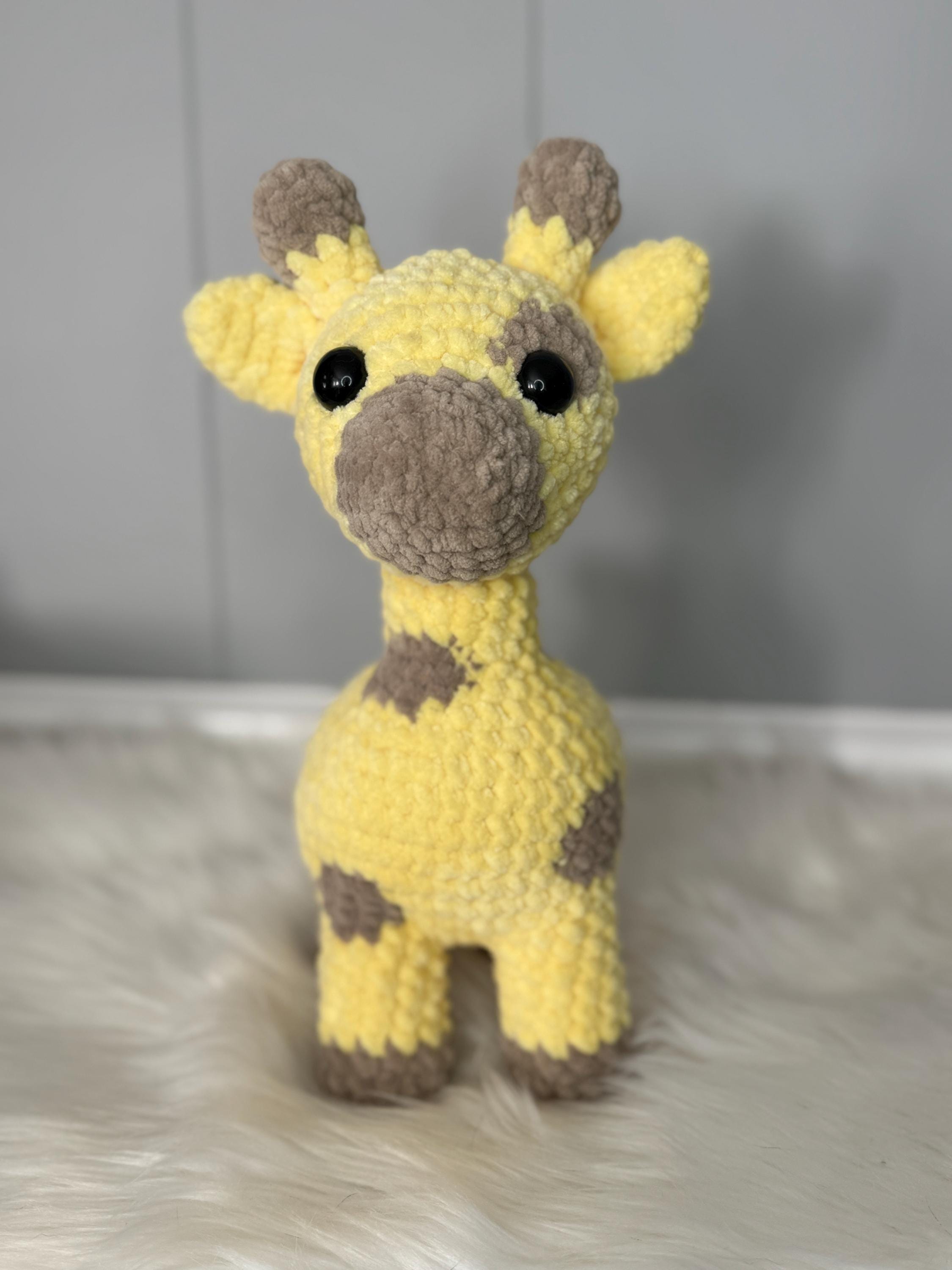Giraffe Handmade Crochet Plush • Custom Amigurumi, Nursery Decor