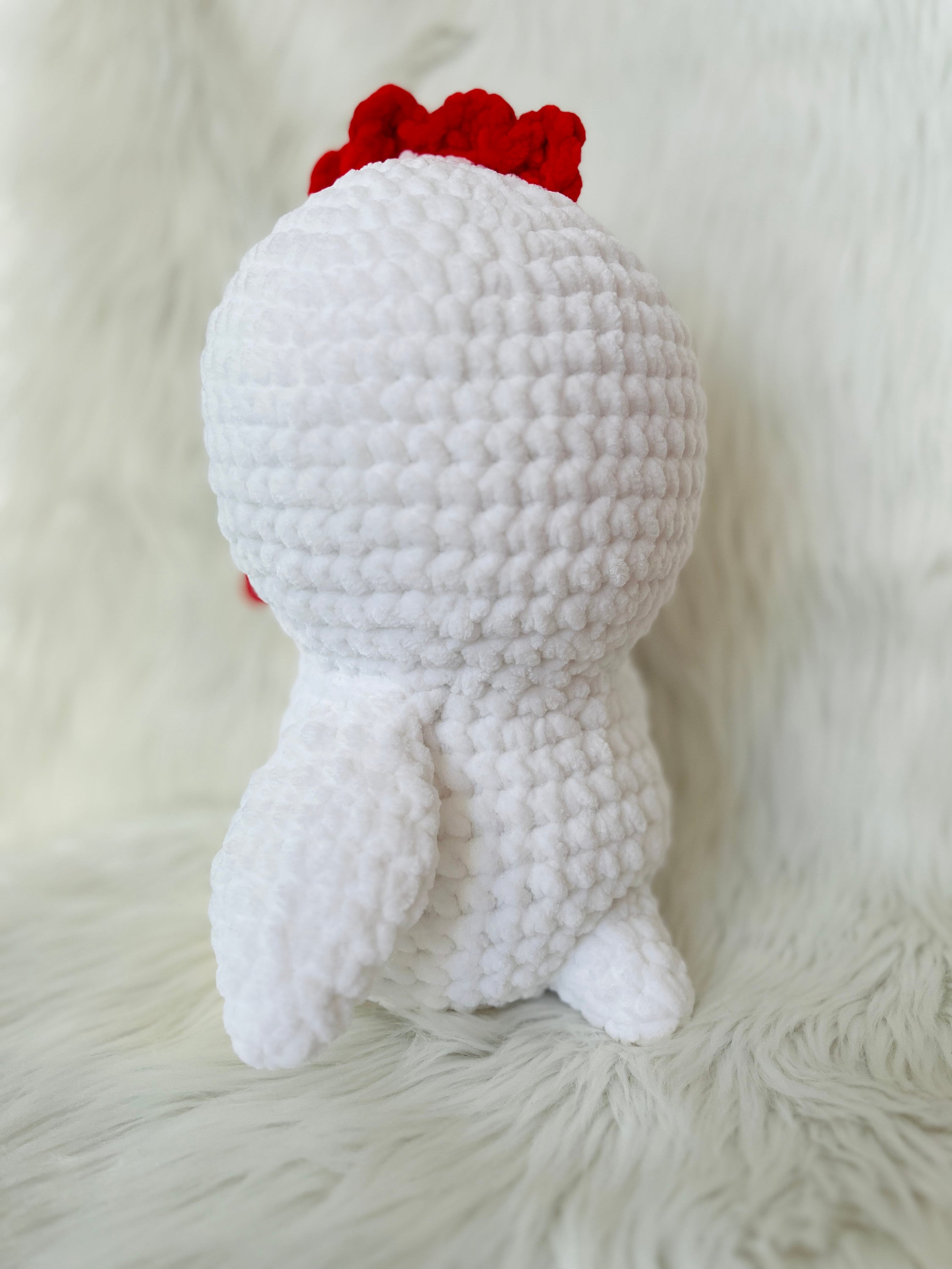 Chicken Crochet Plushie | Personalized Amigurumi Gift