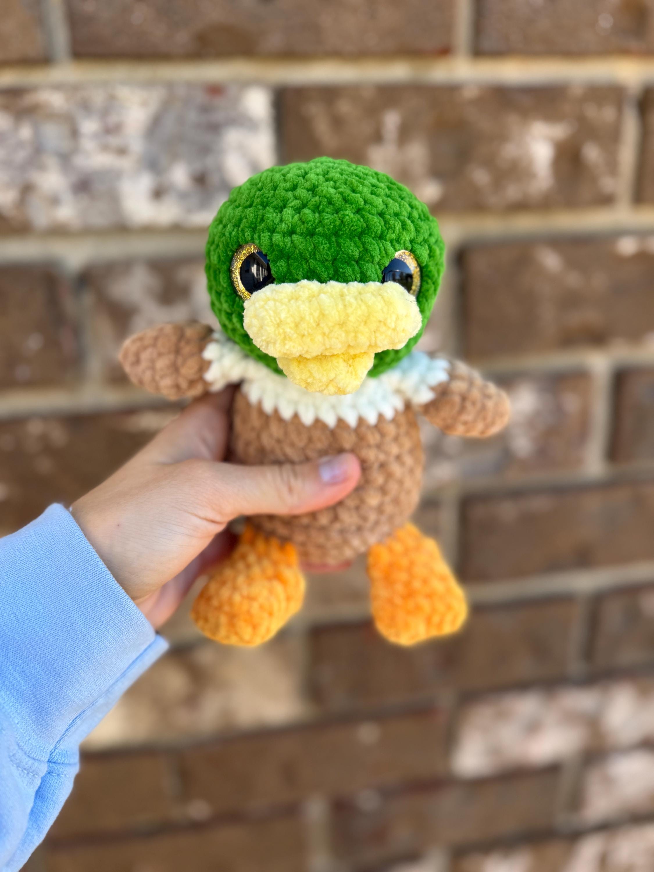 Mallad Duck Crochet Plushie - Handmade Duck Amigurumi Toy