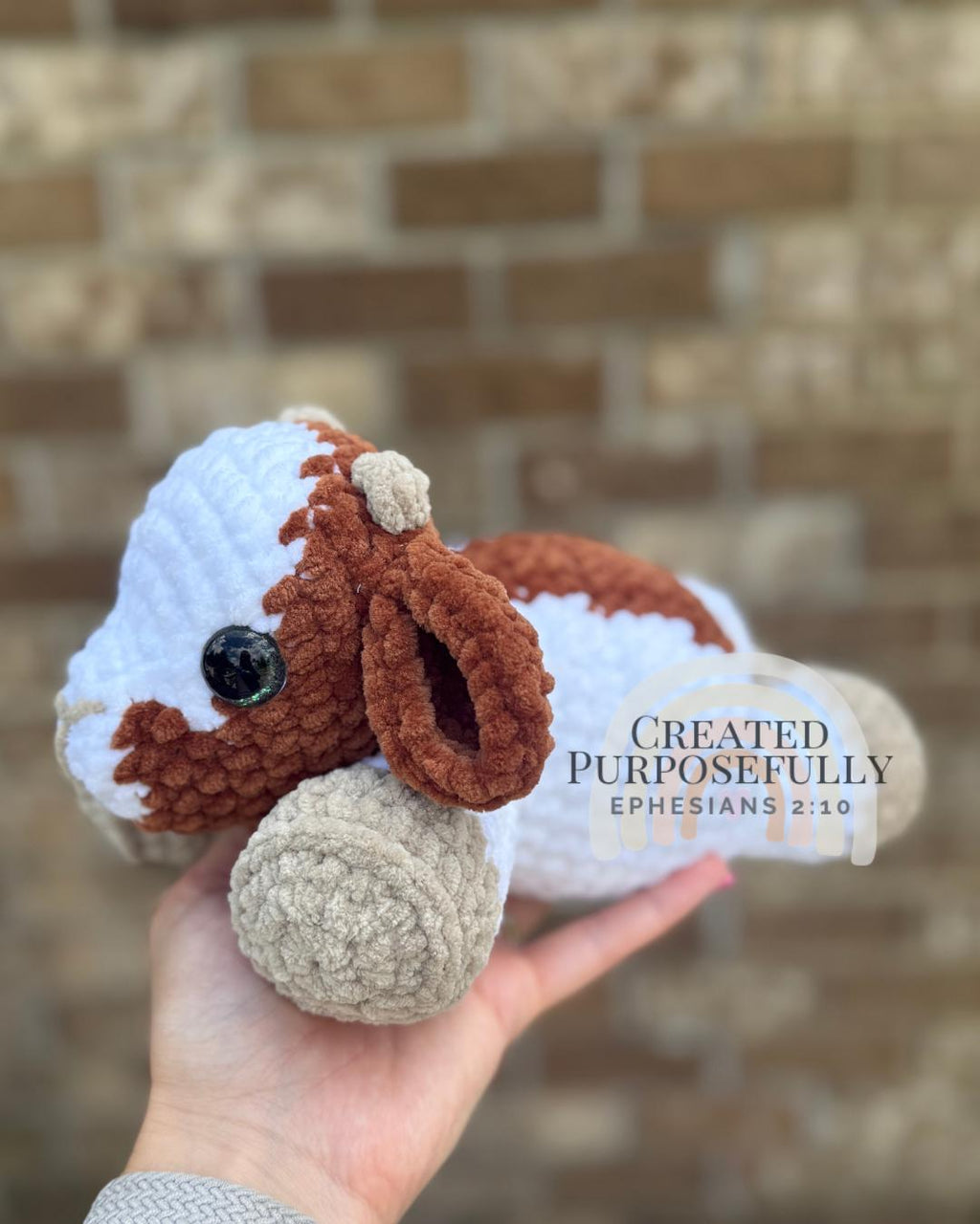 Crochet Goat Amigurumi Pattern, Low Sew (Digital Download)