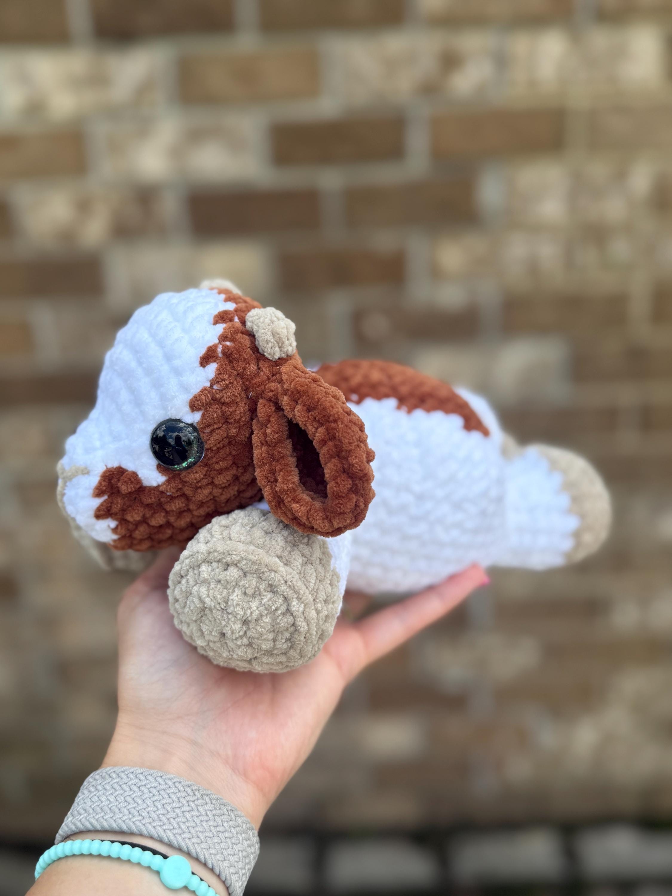 Crochet Farm Animals Pattern, Low Sew Amigurumi (Instant Download)
