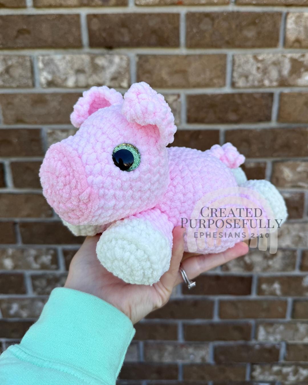 Crochet Farm Animals Pattern, Low Sew Amigurumi (Instant Download)