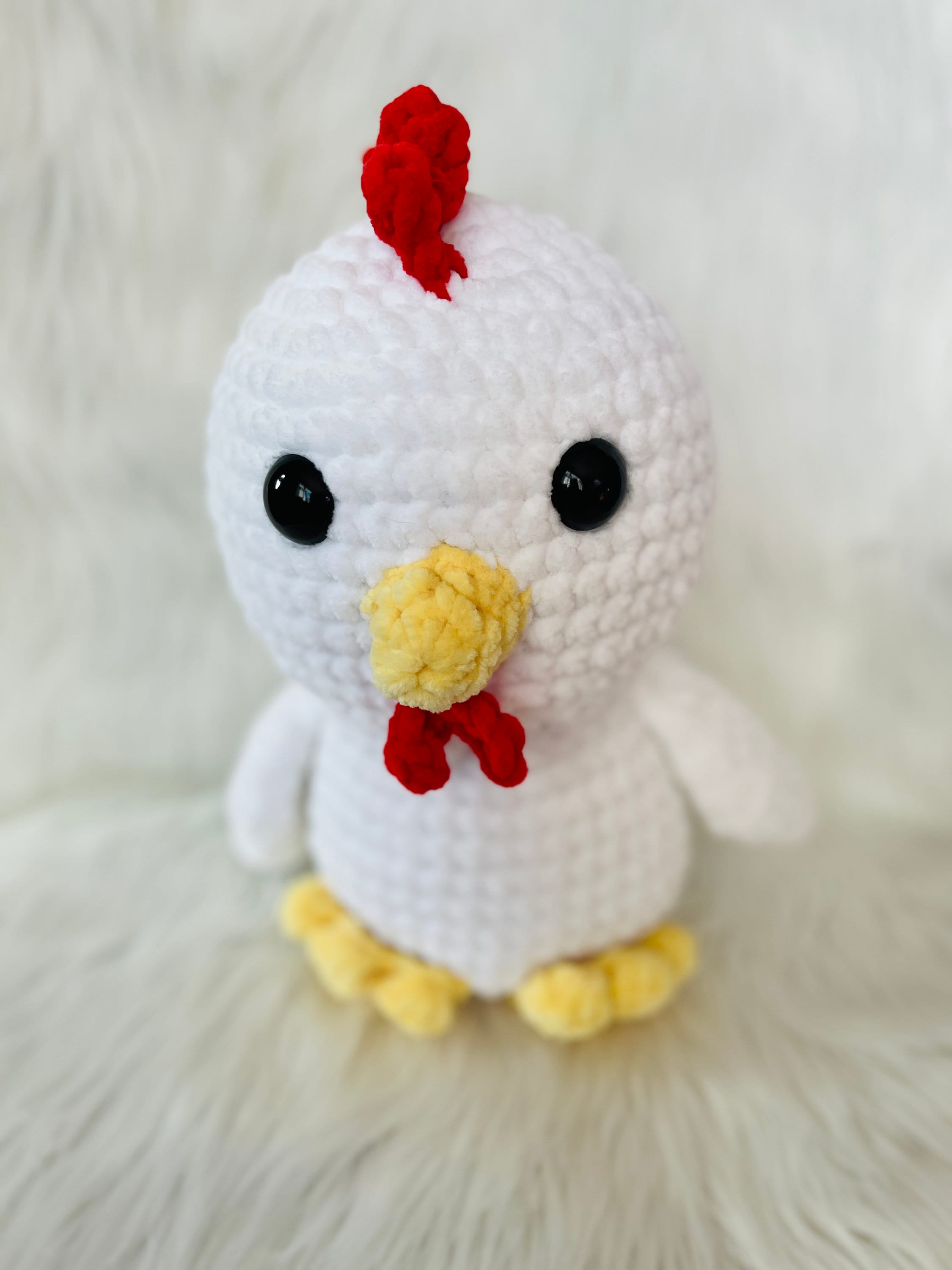 Chicken Crochet Plushie | Personalized Amigurumi Gift