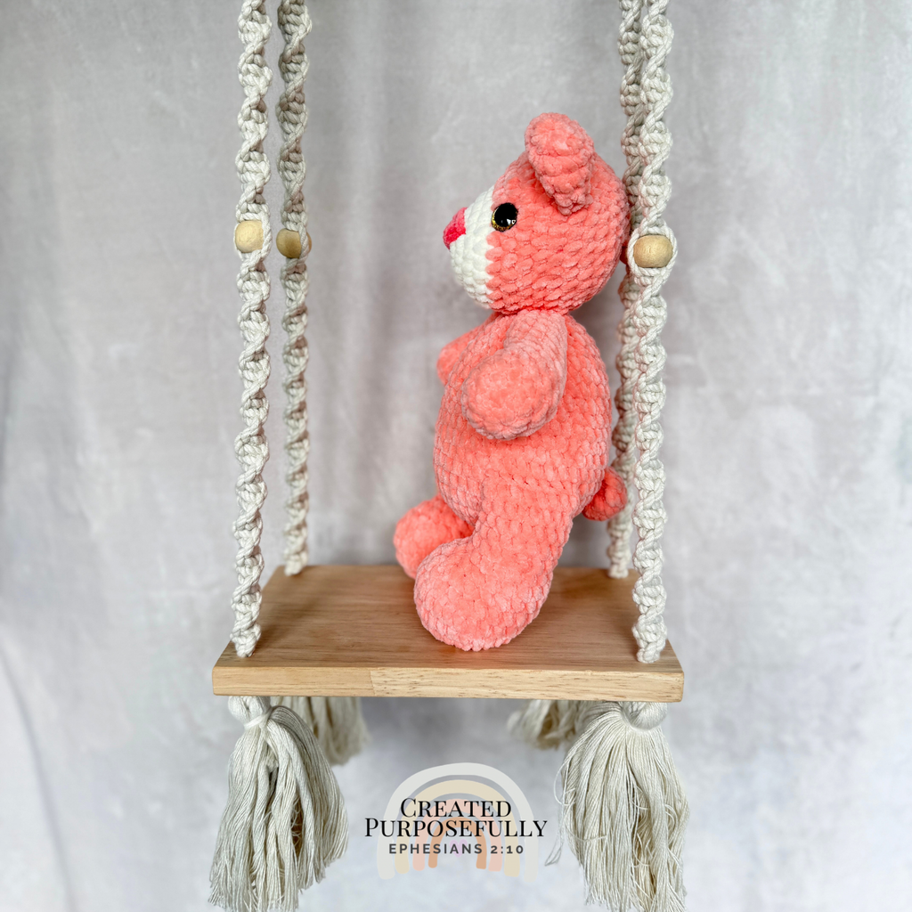 Handmade Crochet Bear Plush | Soft Amigurumi Bear Multiple Colors Available