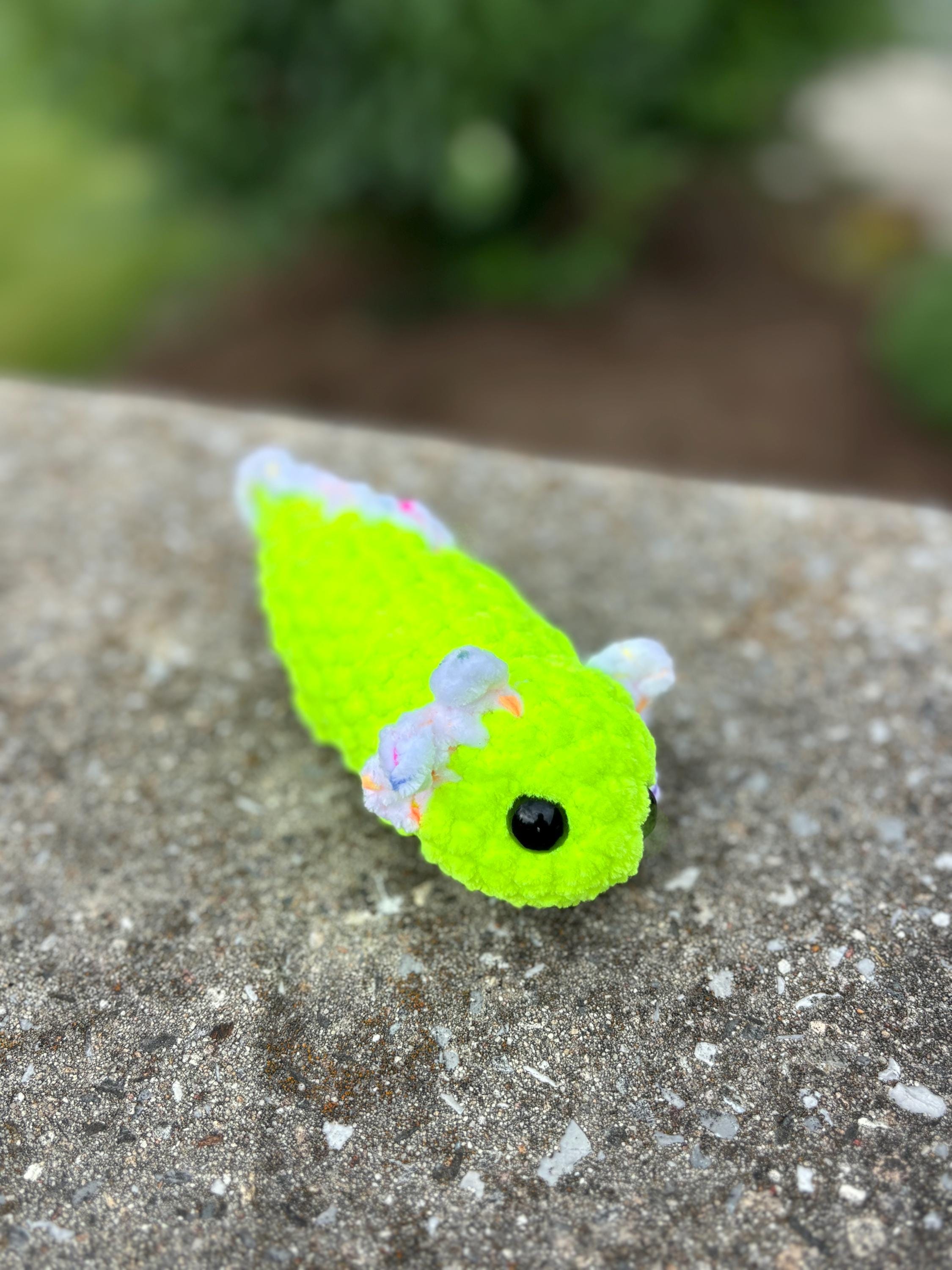 Axolotl Crochet Plushie | Soft Stuffed Amigurumi