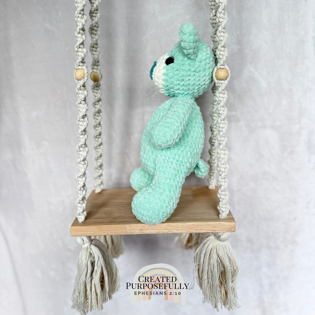 Handmade Crochet Bear Plush | Soft Amigurumi Bear Multiple Colors Available