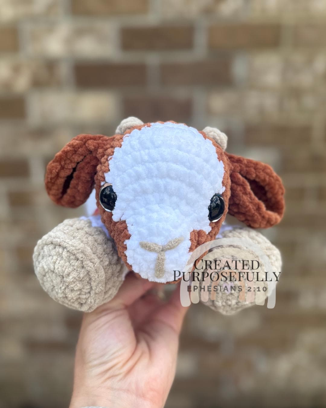 Crochet Goat Amigurumi Pattern, Low Sew (Digital Download)