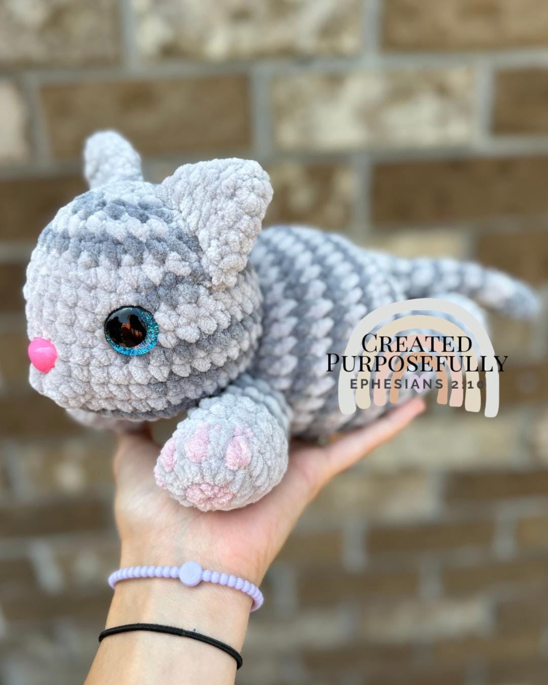 Crochet Cat Pattern, Low Sew Amigurumi, Siamese and Tabby (Instant Download)