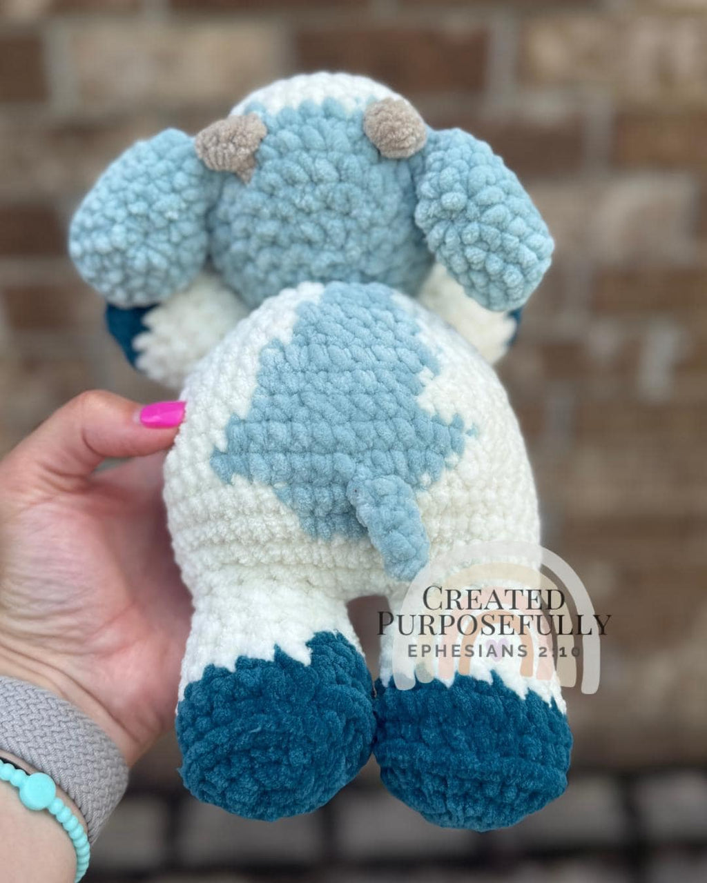 Crochet Goat Amigurumi Pattern, Low Sew (Digital Download)