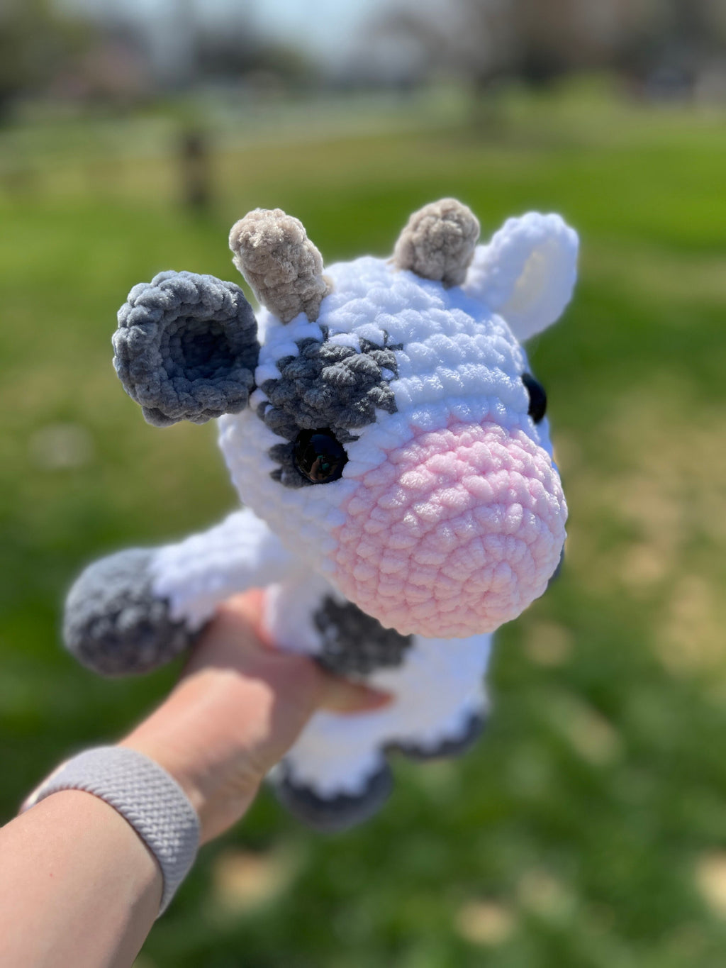 Cow Crochet Plushie | Soft Amigurumi