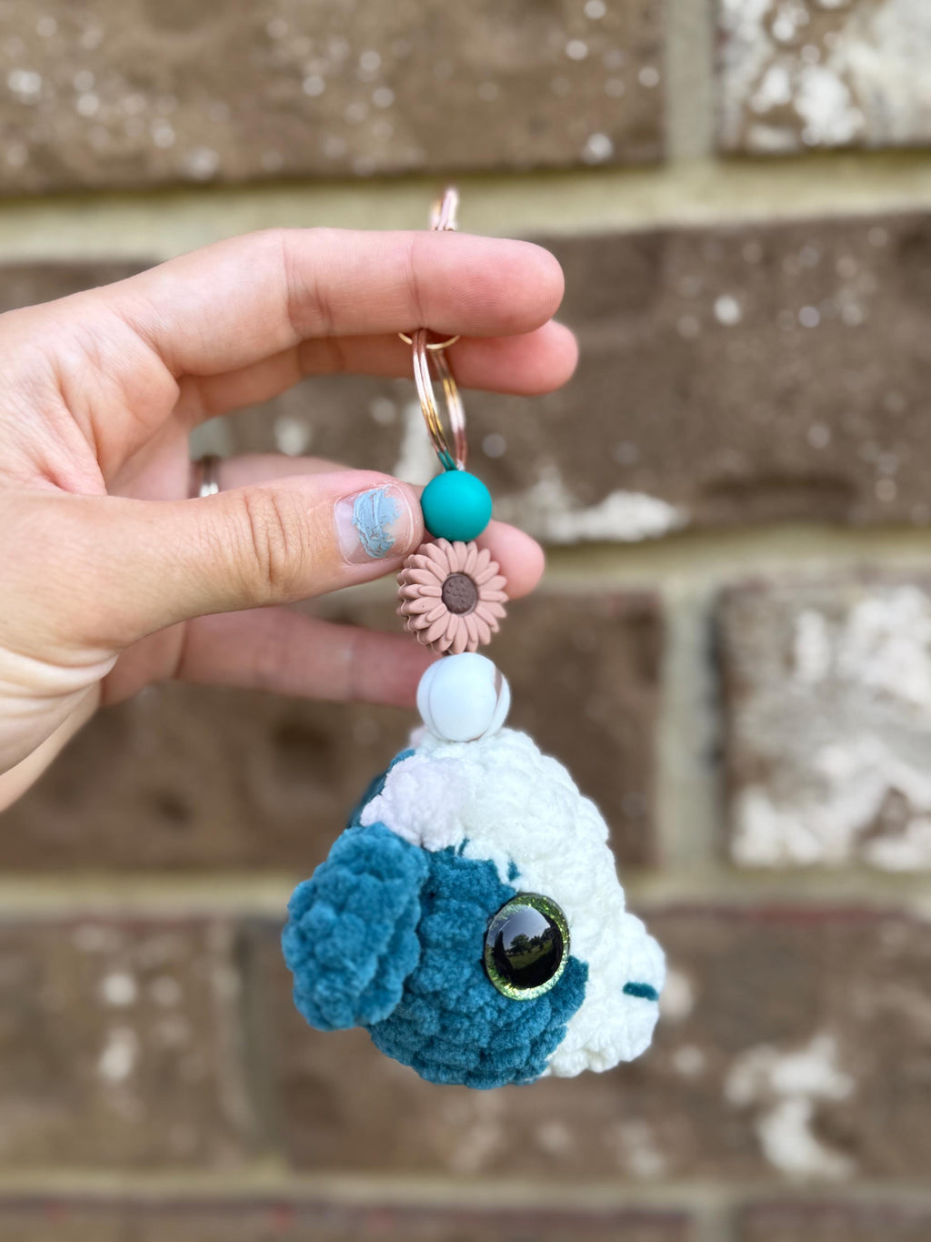 No Sew Farm Friends Keychain Crochet Pattern, 5 in 1 (Digital Download)