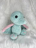 Pterodactyl Crochet Plushie, Stuffed Dinosaur Toy