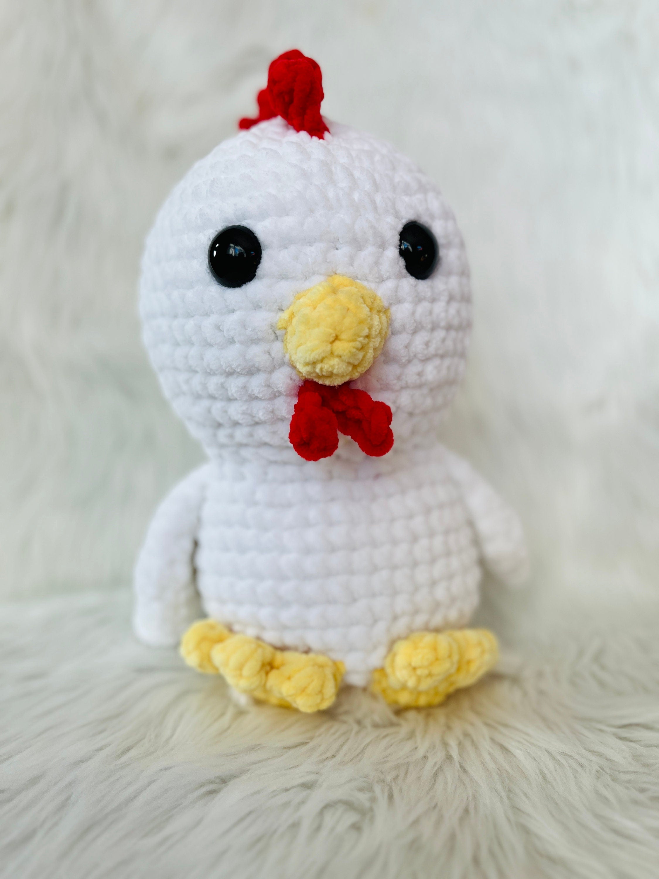 Chicken Crochet Plushie | Personalized Amigurumi Gift