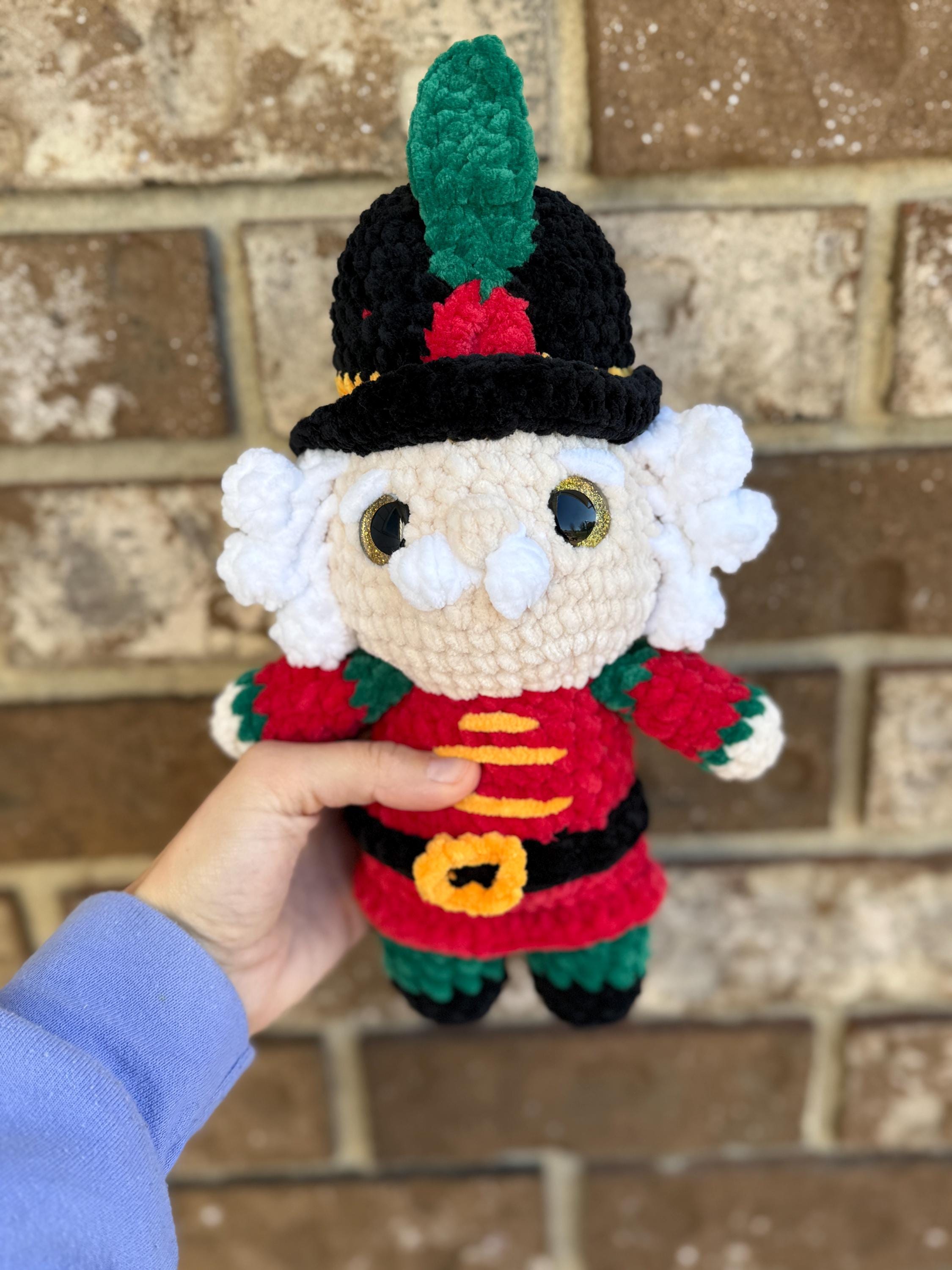 Nutcracker Crochet Plush • Custom Holiday Amigurumi