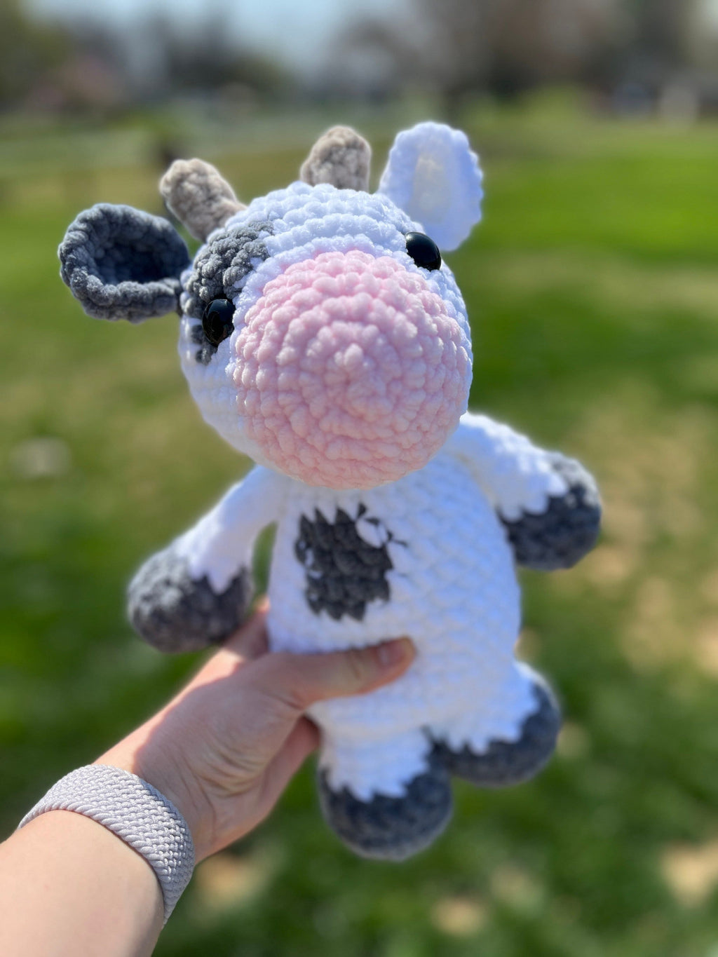 Cow Crochet Plushie | Soft Amigurumi