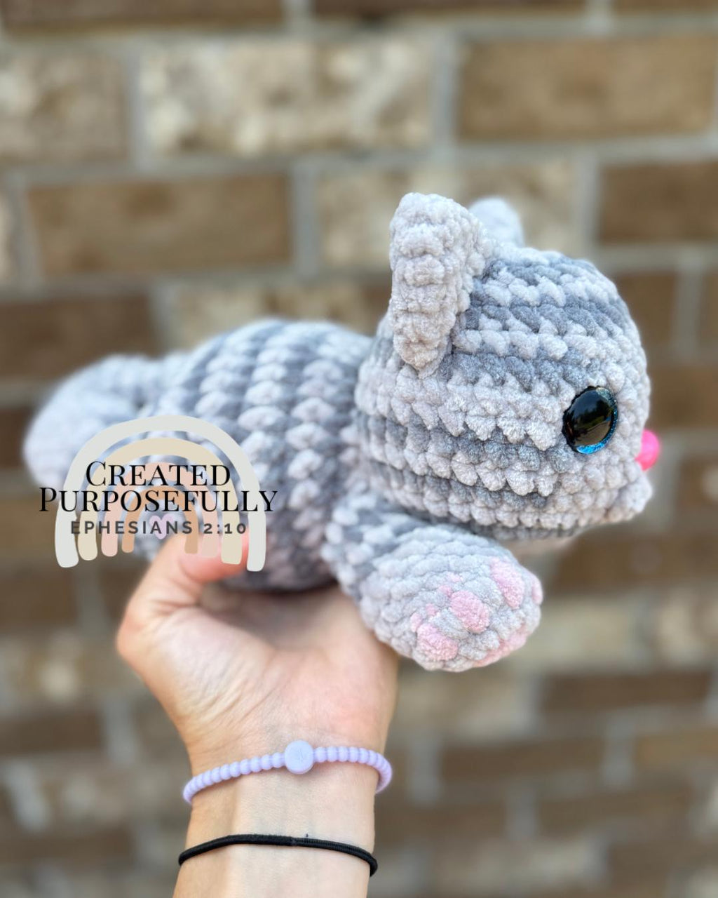 Crochet Cat Pattern, Low Sew Amigurumi, Siamese and Tabby (Instant Download)