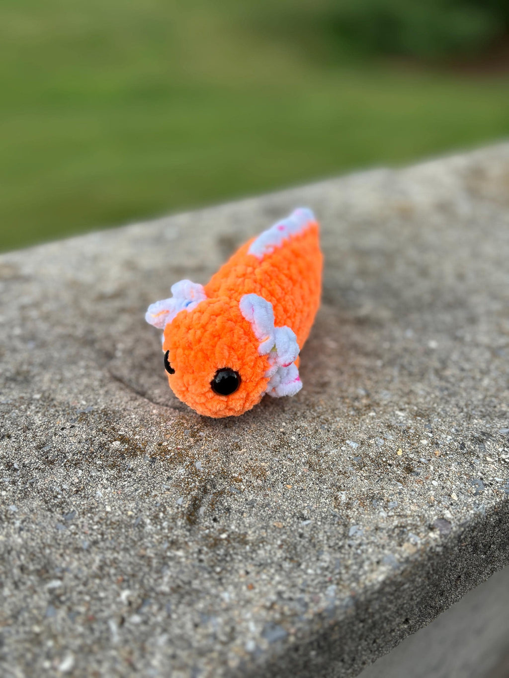 Axolotl Crochet Plushie | Soft Stuffed Amigurumi