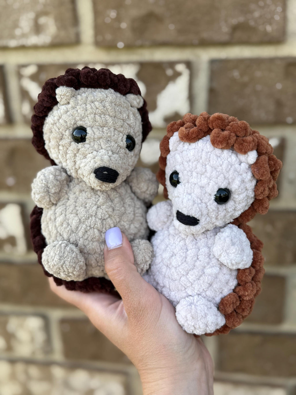 Hedgehog Handmade Crochet Plush • Custom Amigurumi, Nursery Decor
