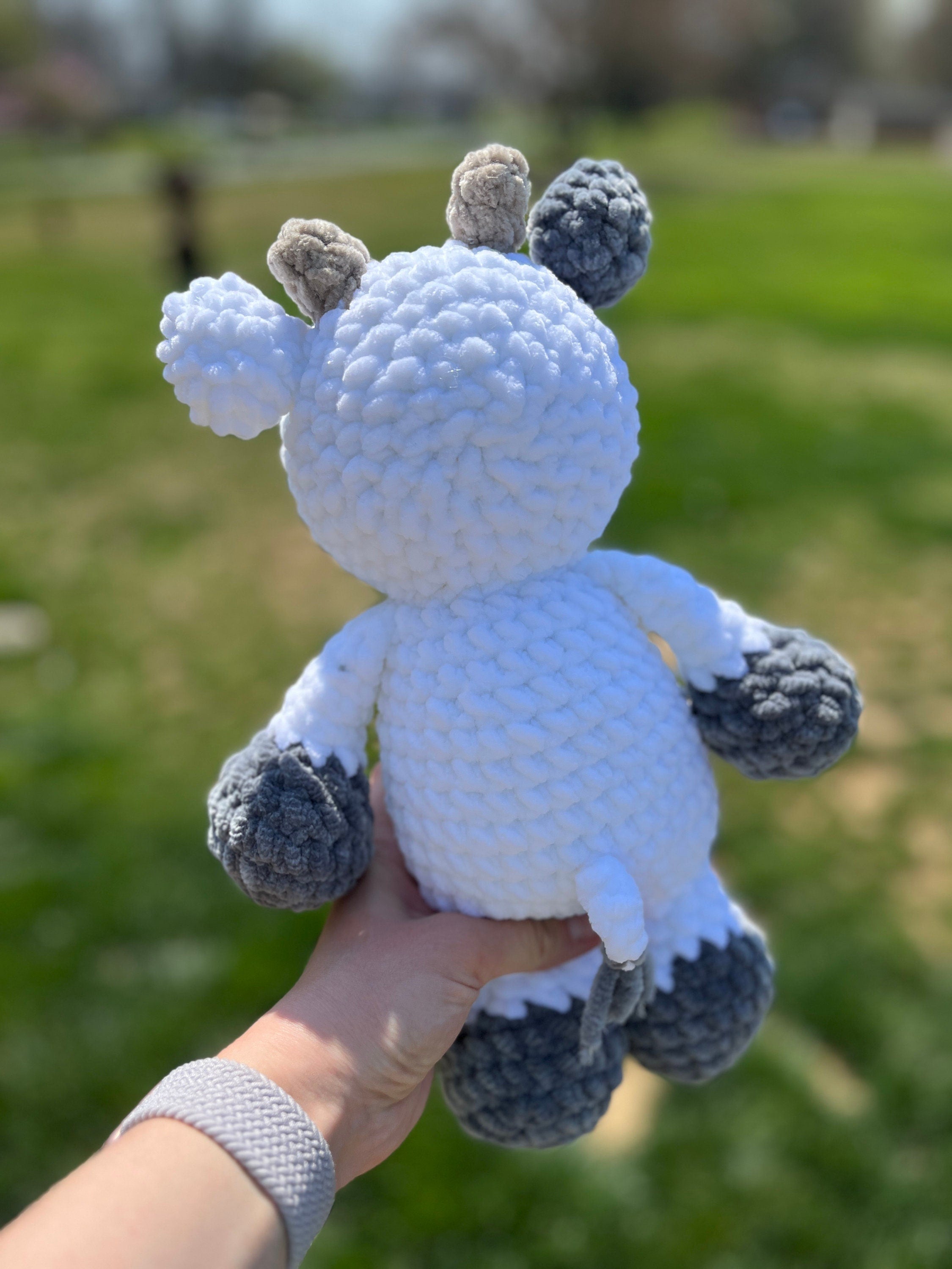 Cow Crochet Plushie | Soft Amigurumi