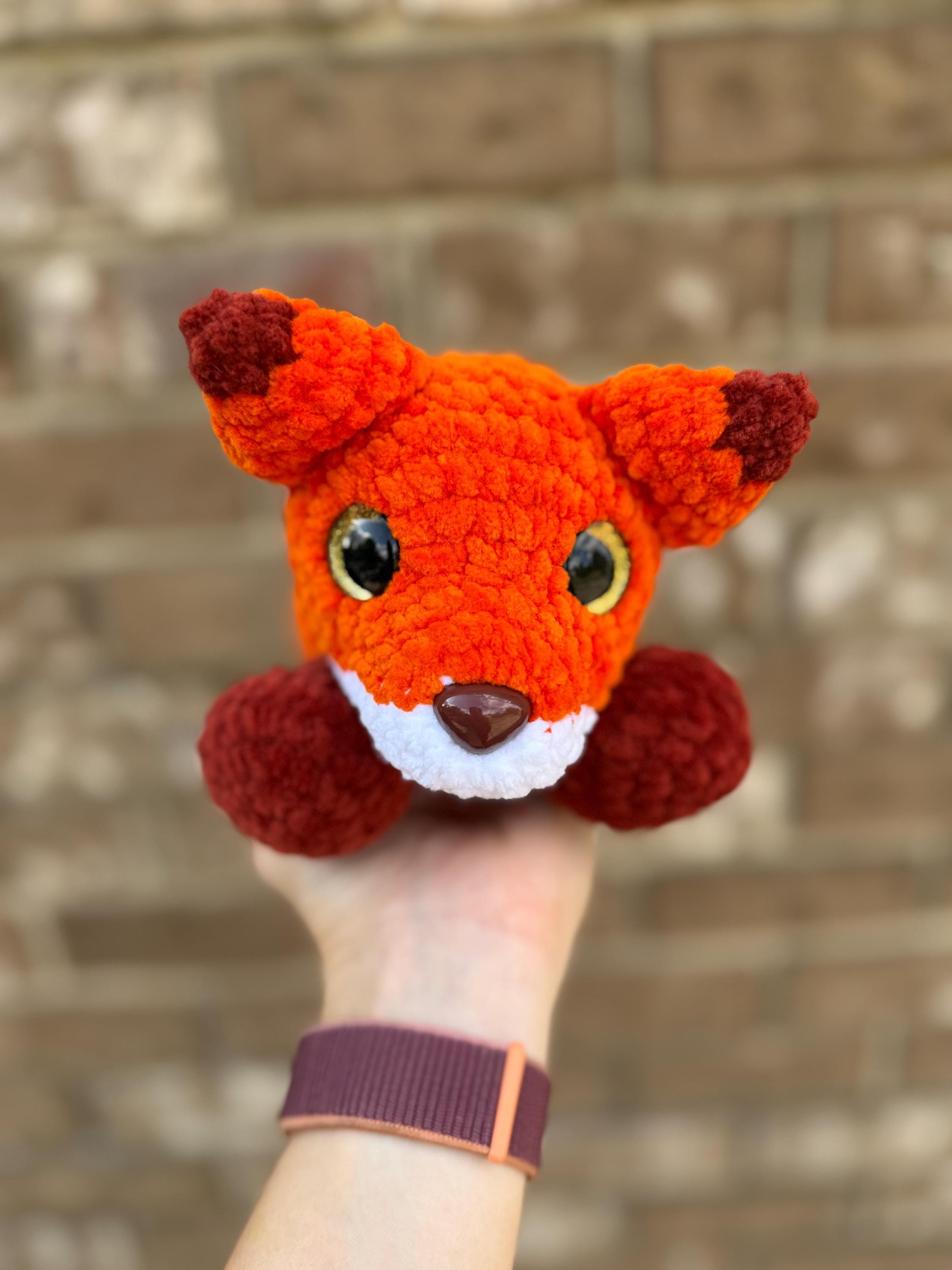 Fox, Wolf, and Raccoon Crochet Amigurumi Pattern (Digital Download)
