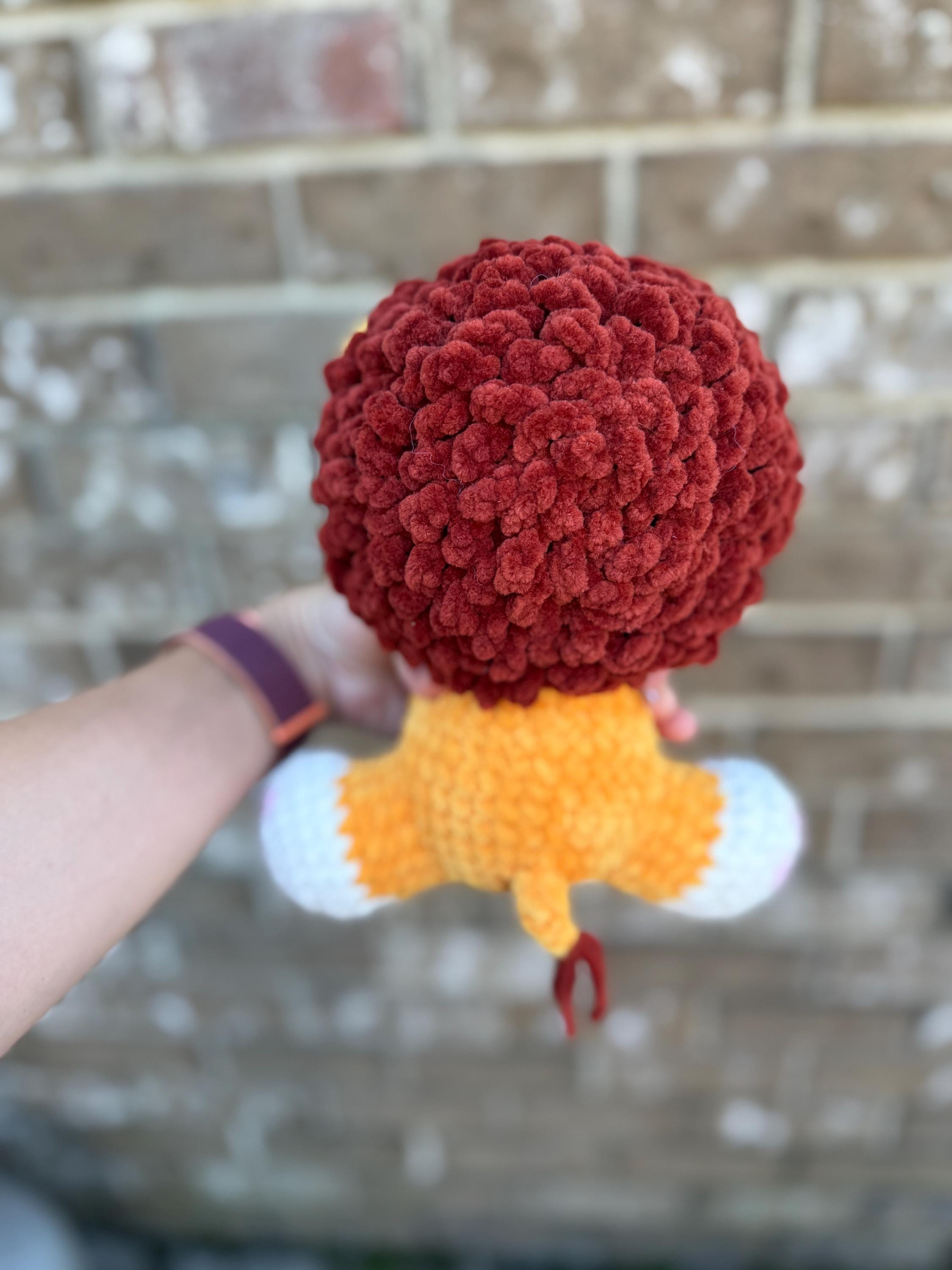 Lion Crochet Plushie • Handmade Amigurumi Safari Animal Toy