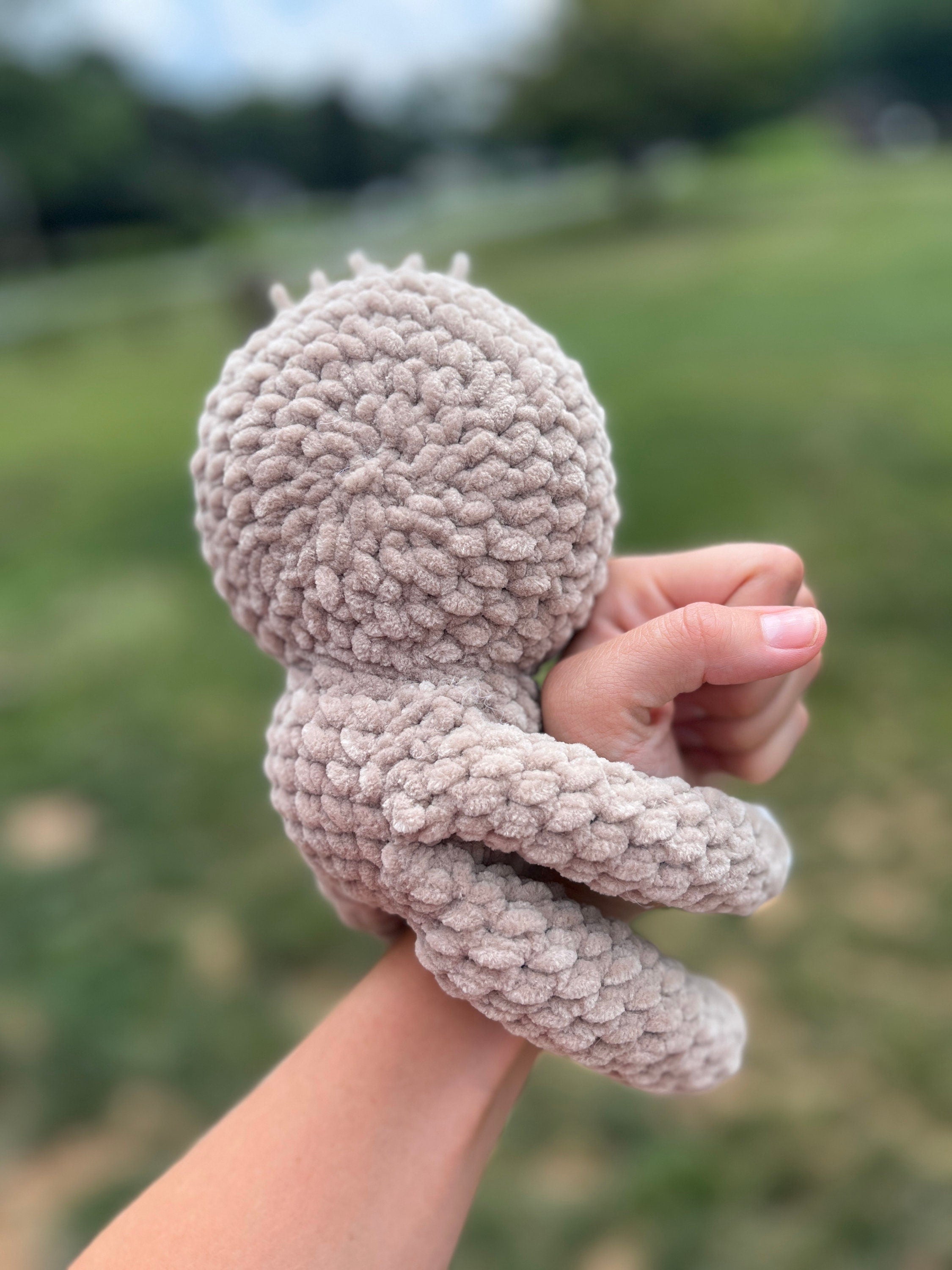 Sloth Handmade Crochet Plushie, Stuffed Amigurumi Gift