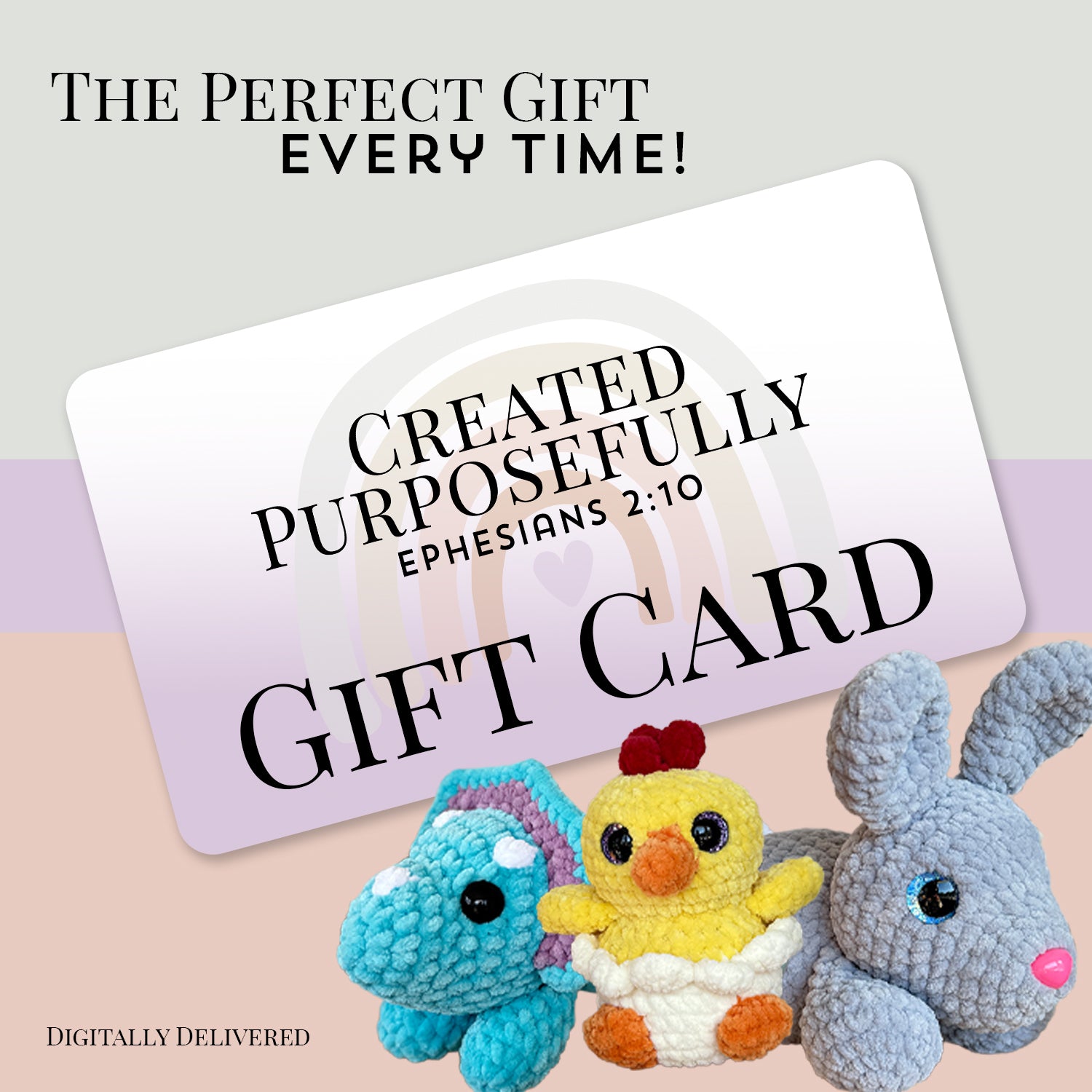 Created Purposefully Gift Card