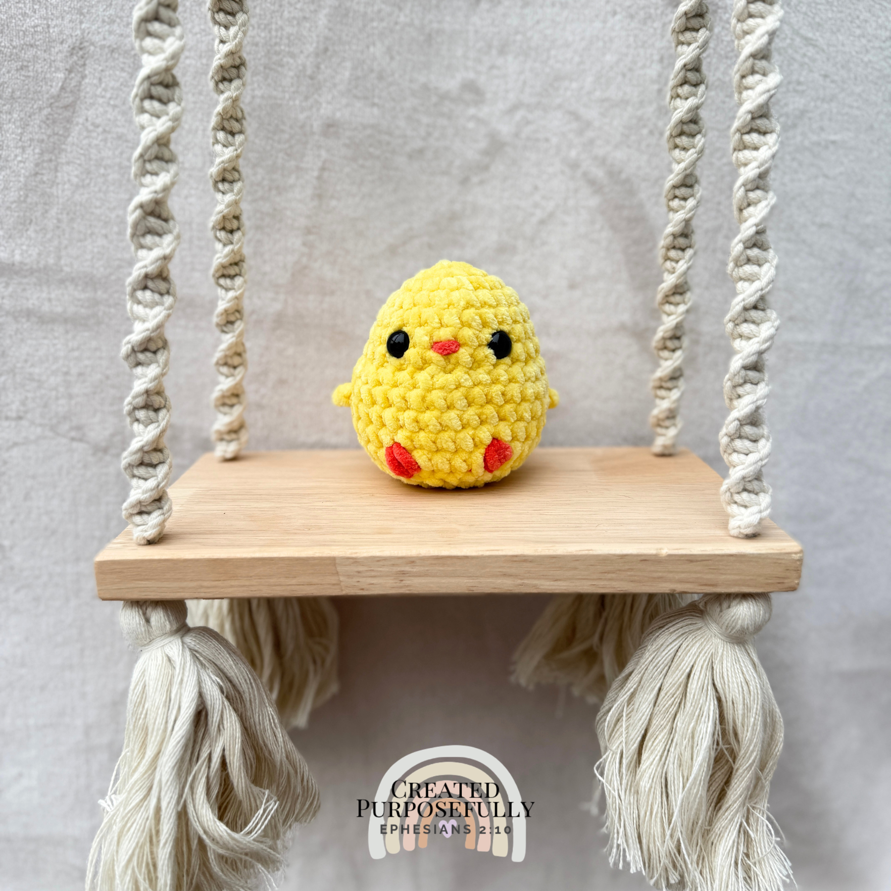 Handmade crochet mini bird plush including chicken, duck, owl, penguin, and parakeet made with soft plush yarn for kids and bird lovers.