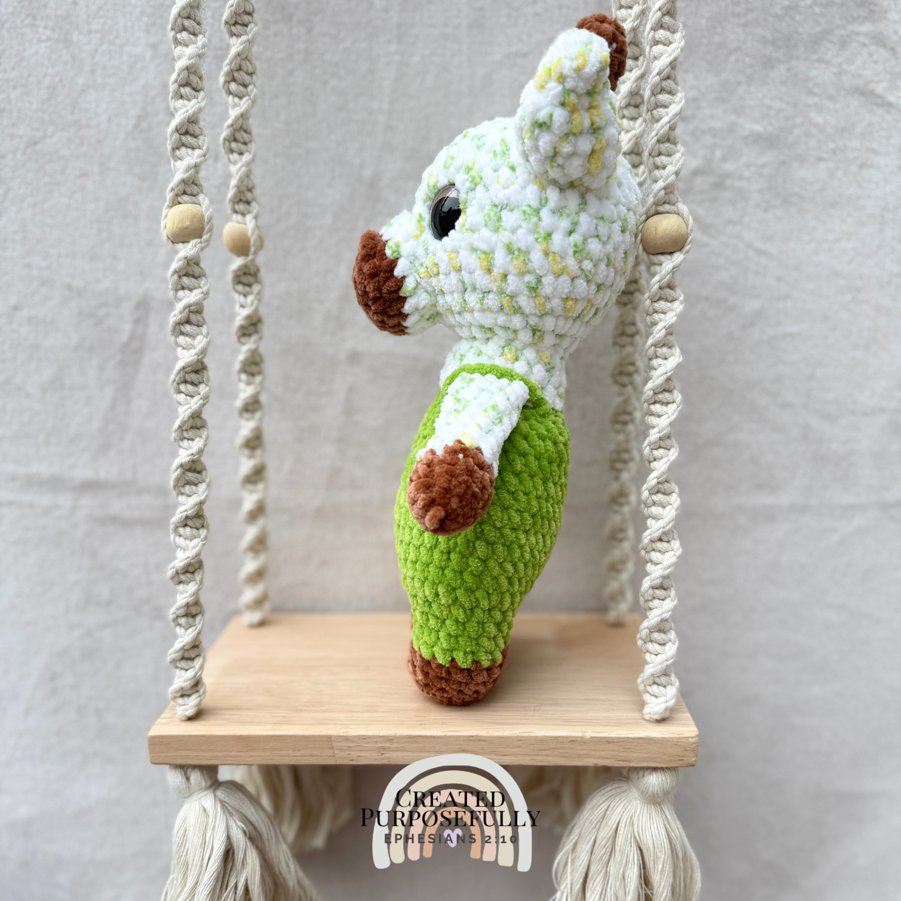 Handmade crochet standing giraffe made with ultra soft plush yarn. Choose yellow or white giraffe. A sweet gift for giraffe lovers of all ages.