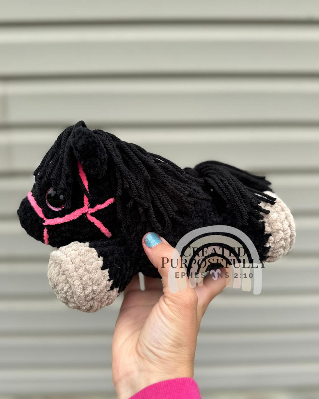 Crochet Horse and Unicorn Pattern, Low Sew Amigurumi (Instant Download)