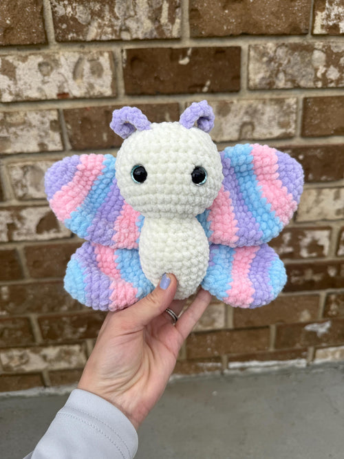 Butterfly Handmade Crochet Plush • Custom Amigurumi, Nursery Decor