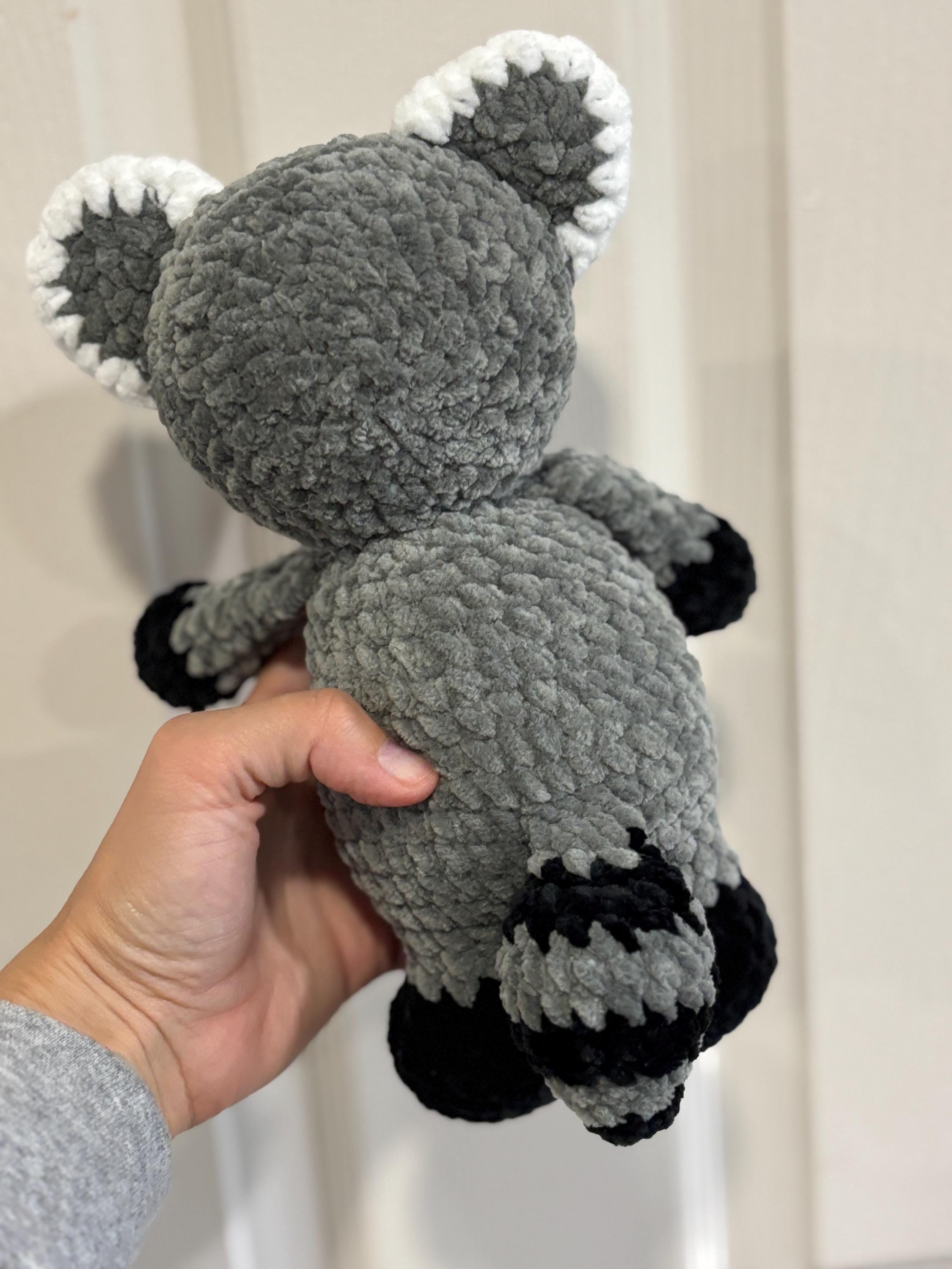 Raccoon Crochet Plushie | Personalized Amigurumi Gift