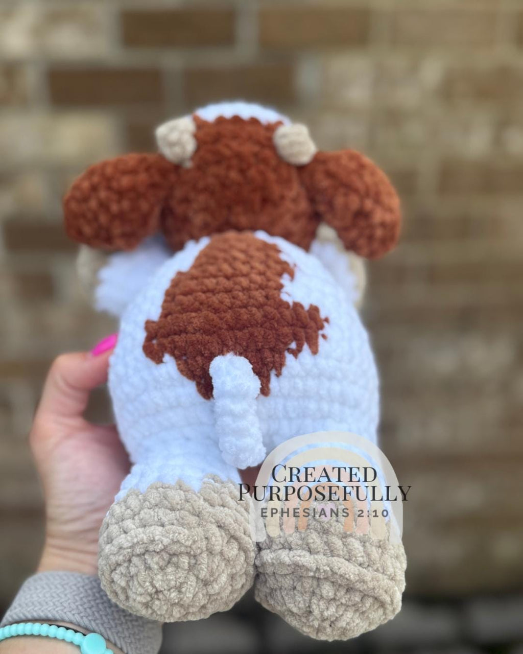 Crochet Goat Amigurumi Pattern, Low Sew (Digital Download)