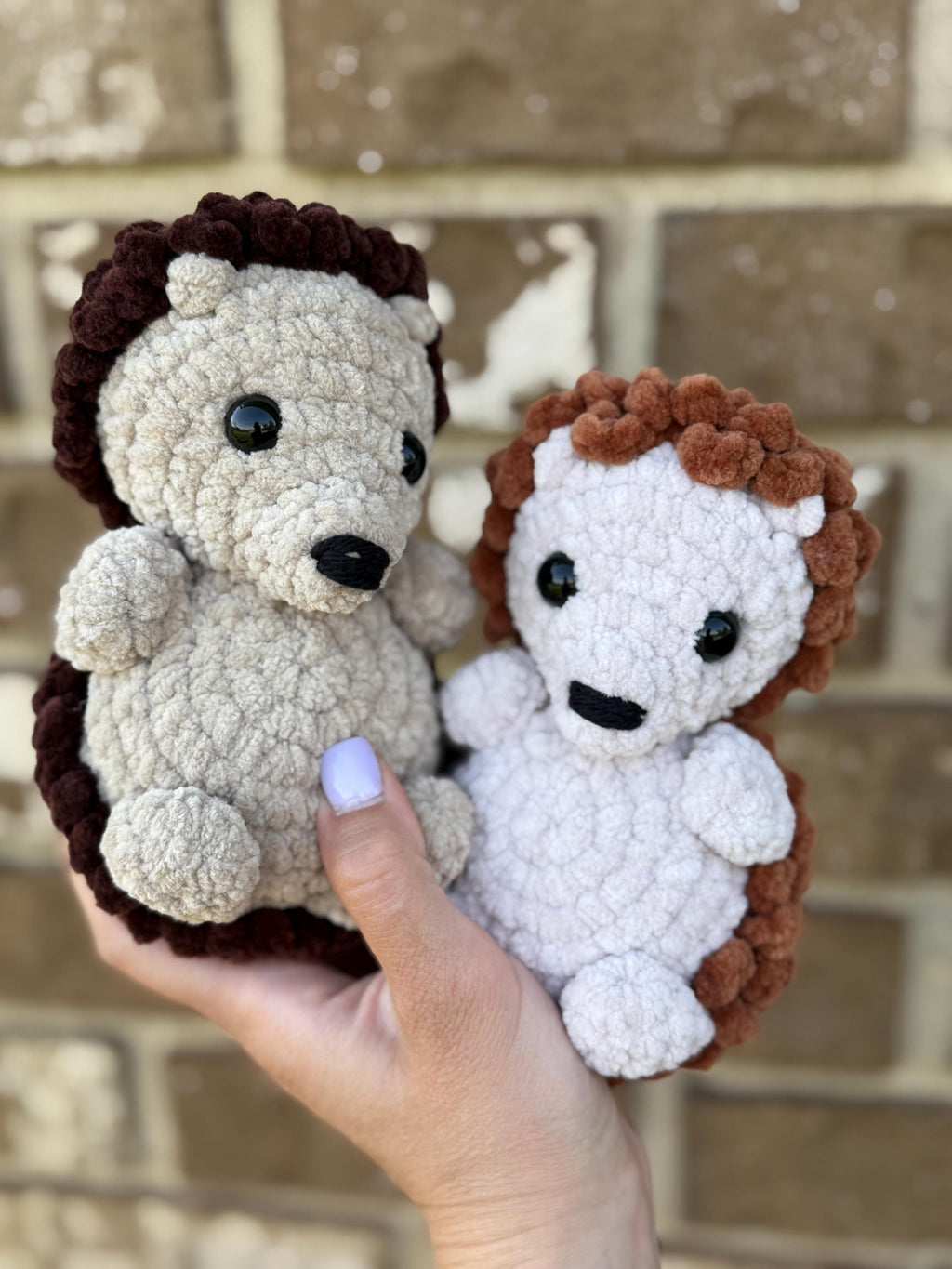 Hedgehog Handmade Crochet Plush • Custom Amigurumi, Nursery Decor