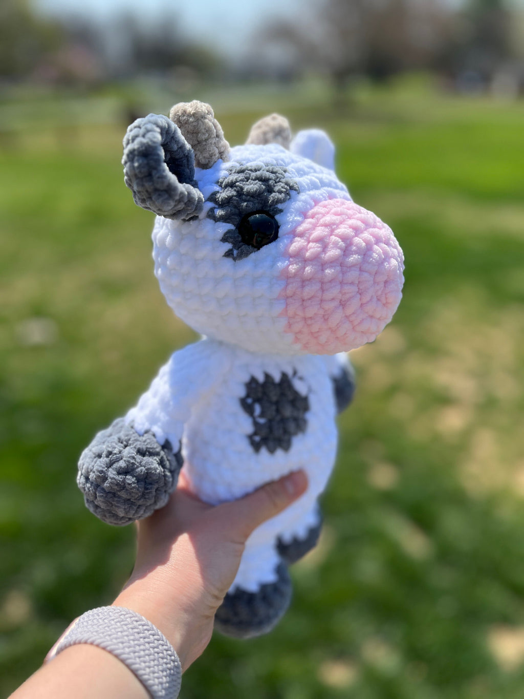 Cow Crochet Plushie | Soft Amigurumi