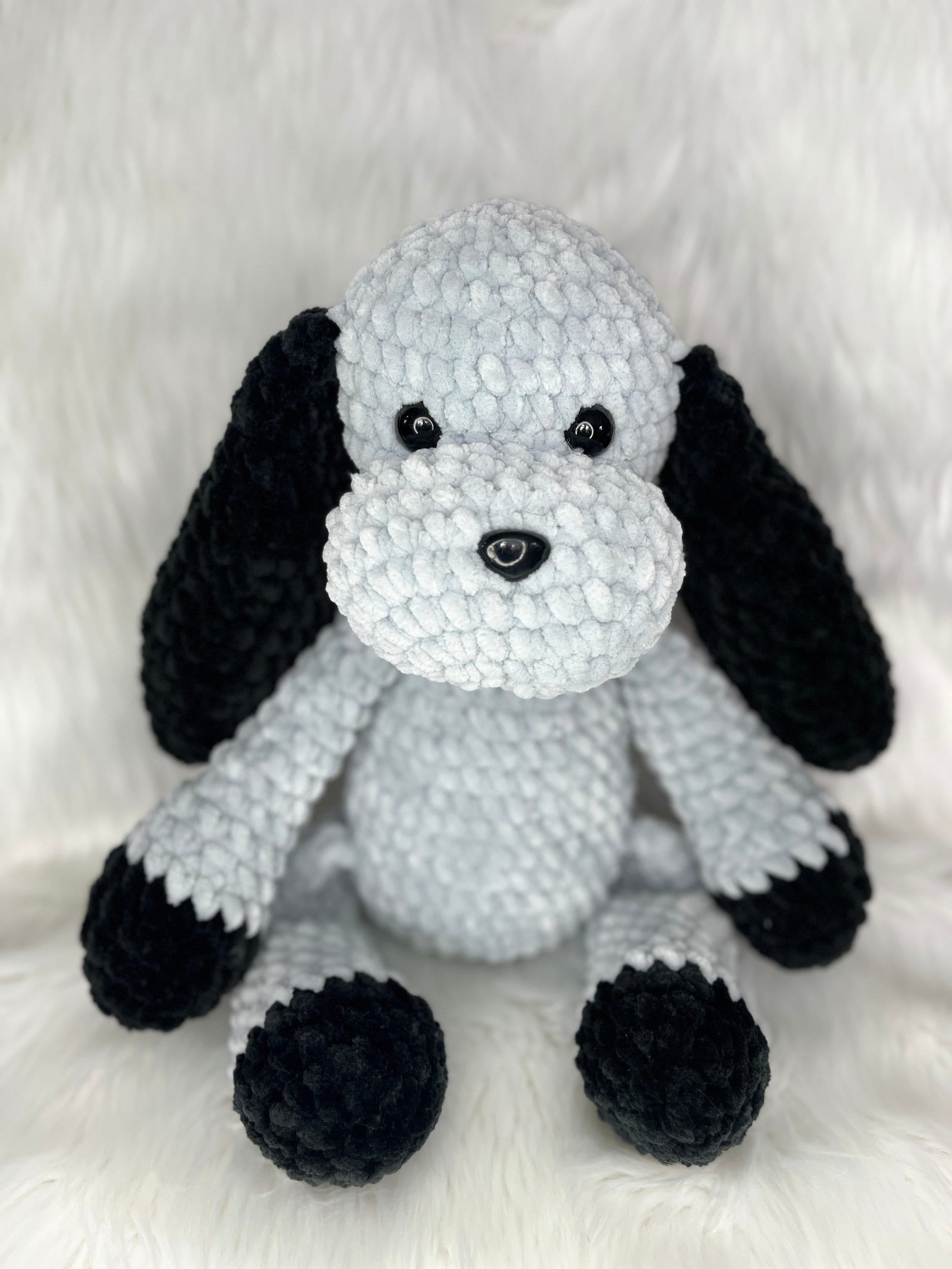 Dog Crochet Plushie | Soft Stuffed Puppy Amigurumi