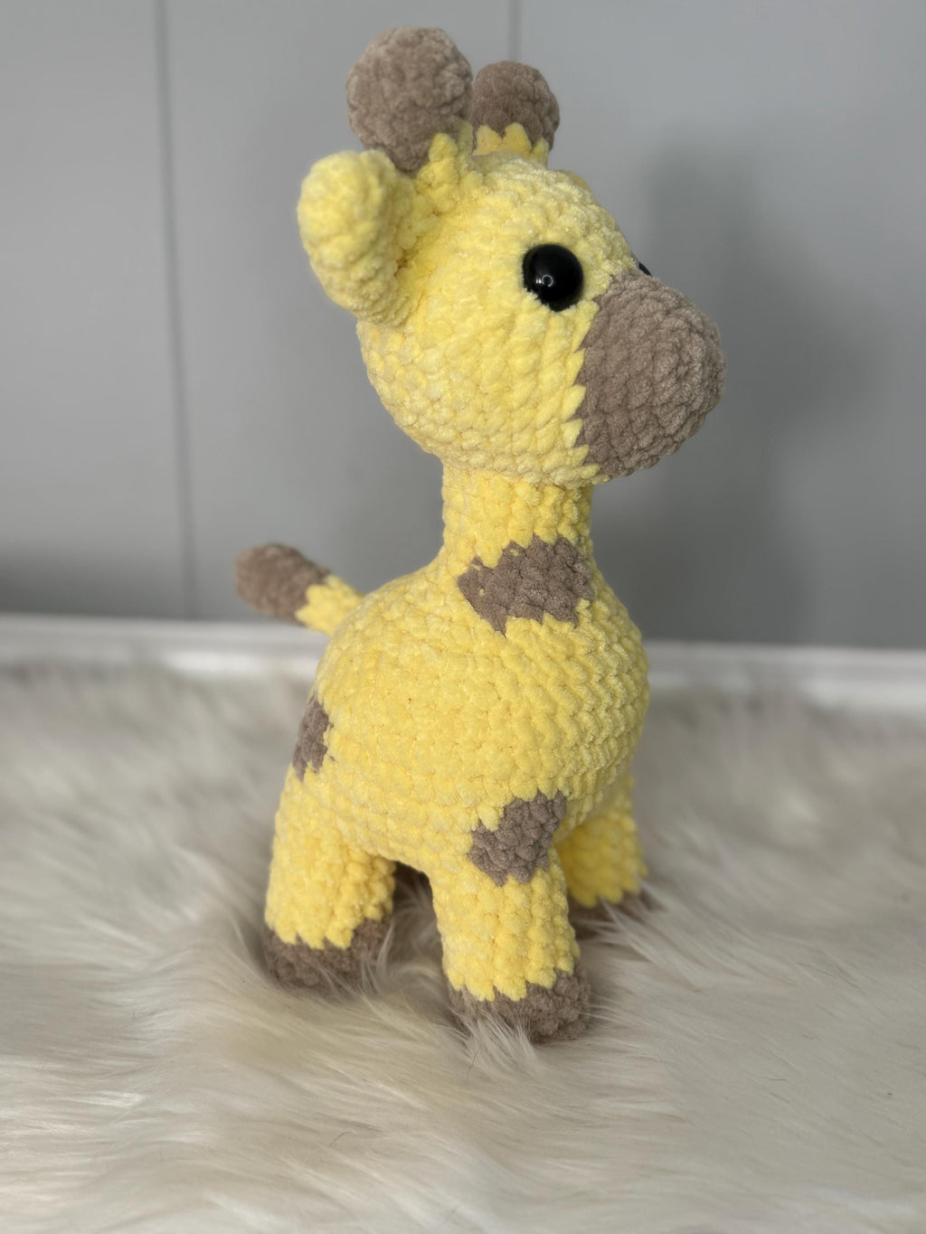 Giraffe Handmade Crochet Plush • Custom Amigurumi, Nursery Decor
