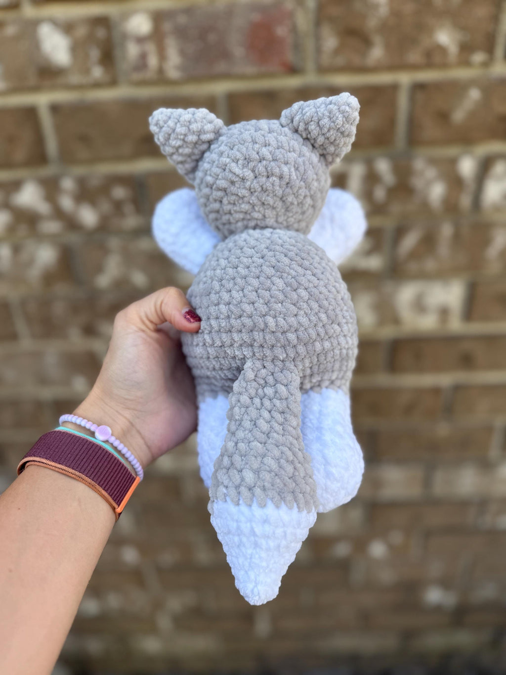 Fox, Wolf, and Raccoon Crochet Amigurumi Pattern (Digital Download)