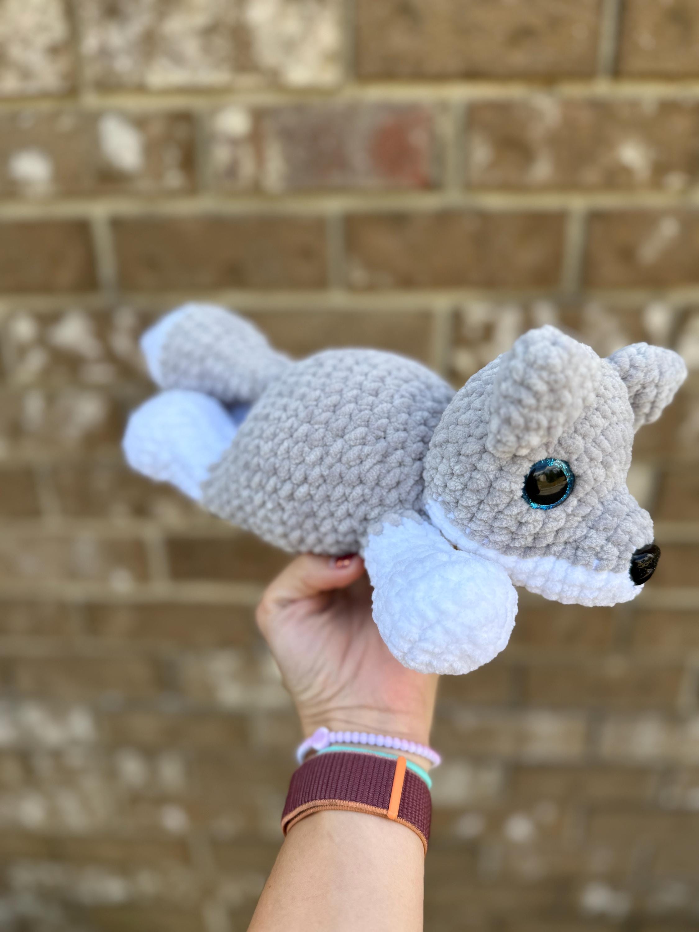 Fox, Wolf, and Raccoon Crochet Amigurumi Pattern (Digital Download)