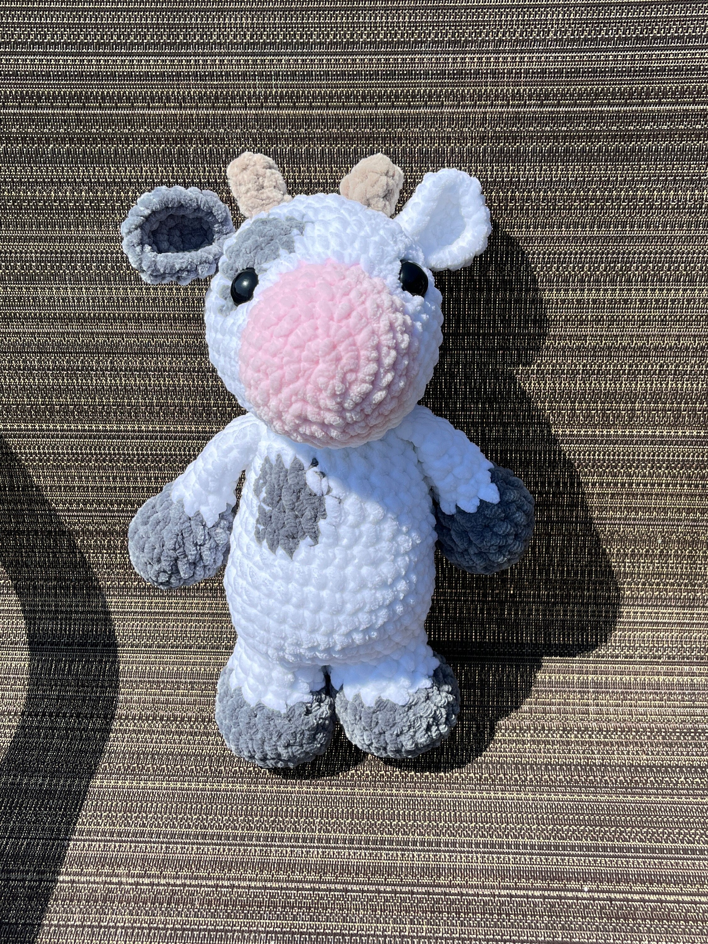 Cow Crochet Plushie | Soft Amigurumi