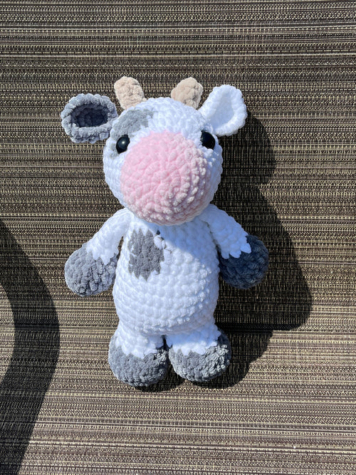 Cow Crochet Plushie | Soft Amigurumi