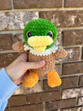 Mallad Duck Crochet Plushie - Handmade Duck Amigurumi Toy