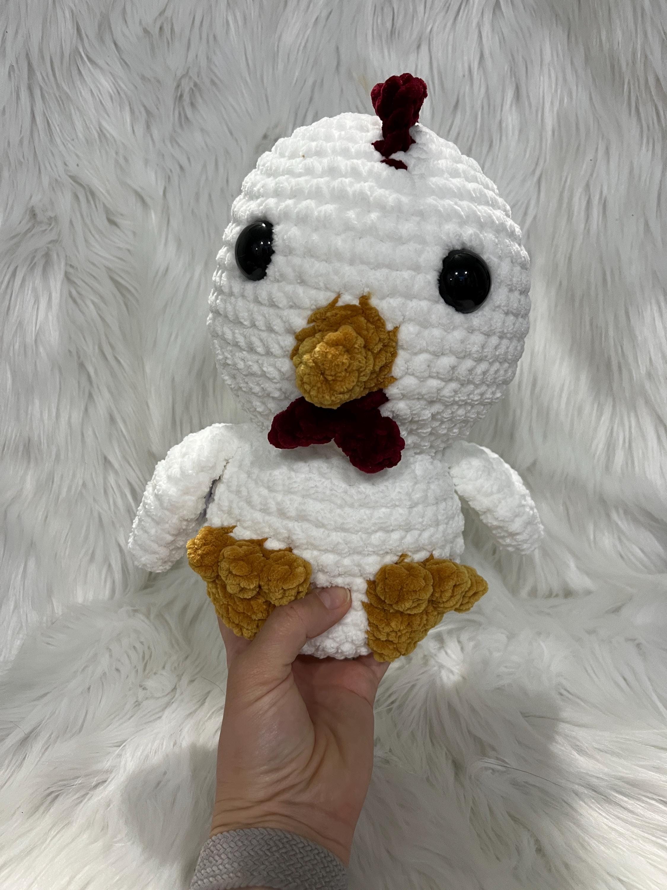 Chicken Crochet Plushie | Personalized Amigurumi Gift