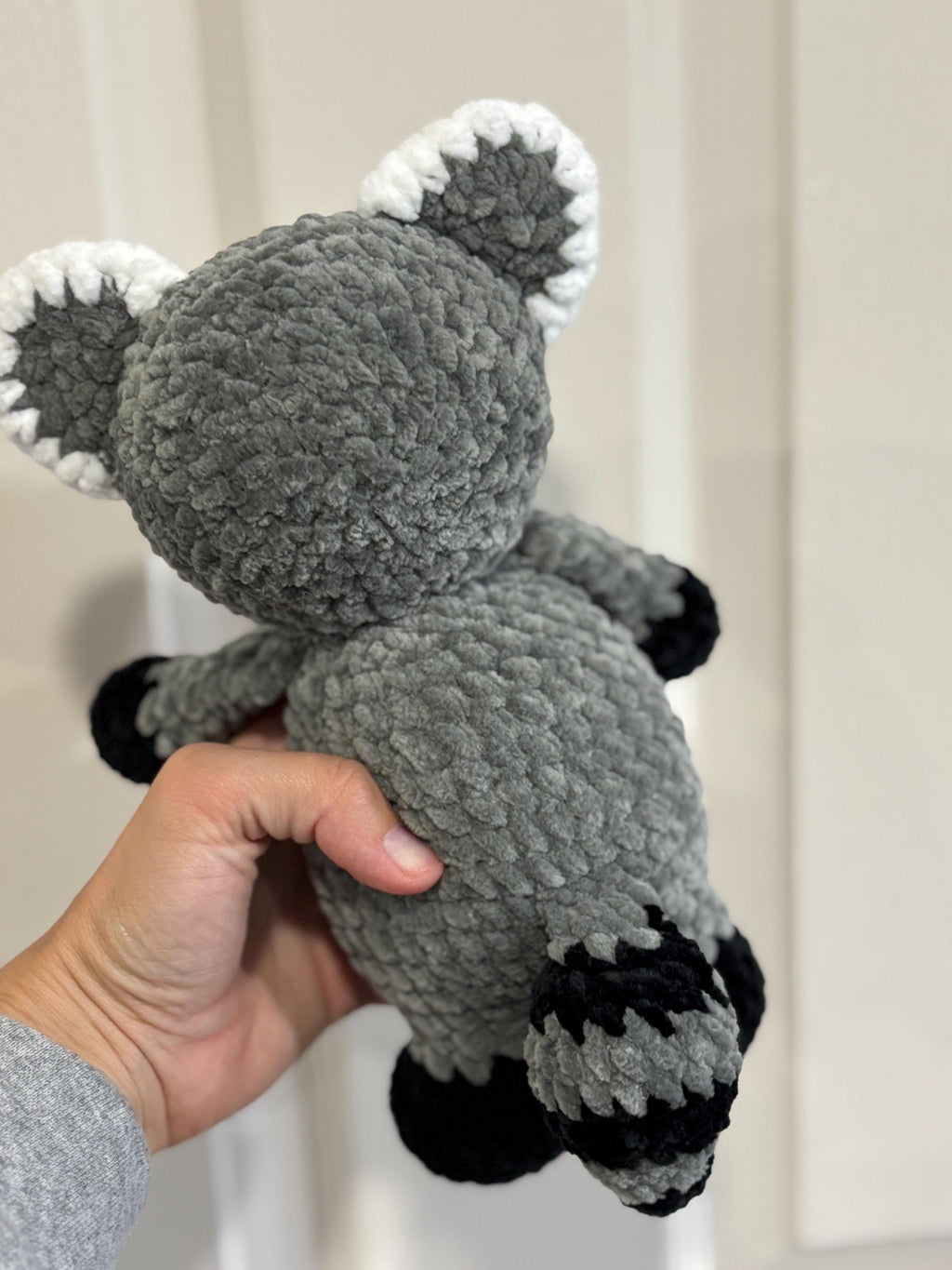 Raccoon Crochet Plushie | Personalized Amigurumi Gift