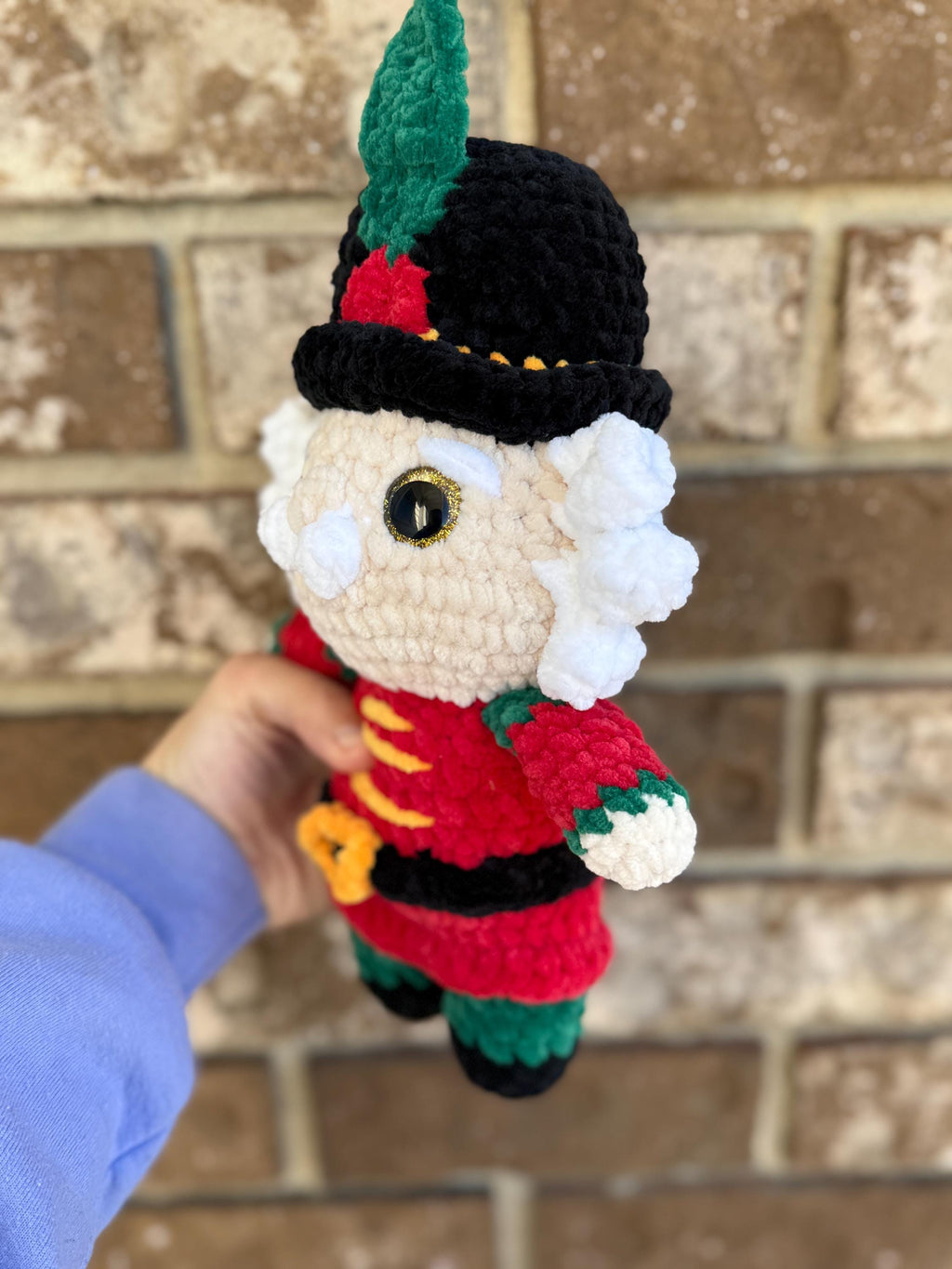 Nutcracker Crochet Plush • Custom Holiday Amigurumi