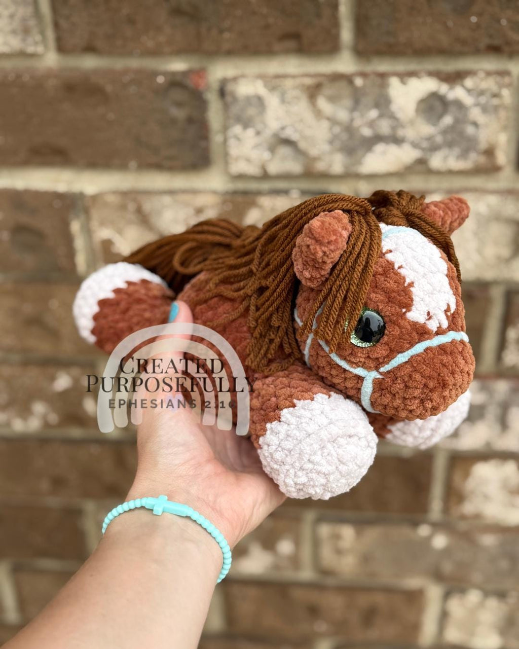 Crochet Horse and Unicorn Pattern, Low Sew Amigurumi (Instant Download)