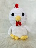 Chicken Crochet Plushie | Personalized Amigurumi Gift